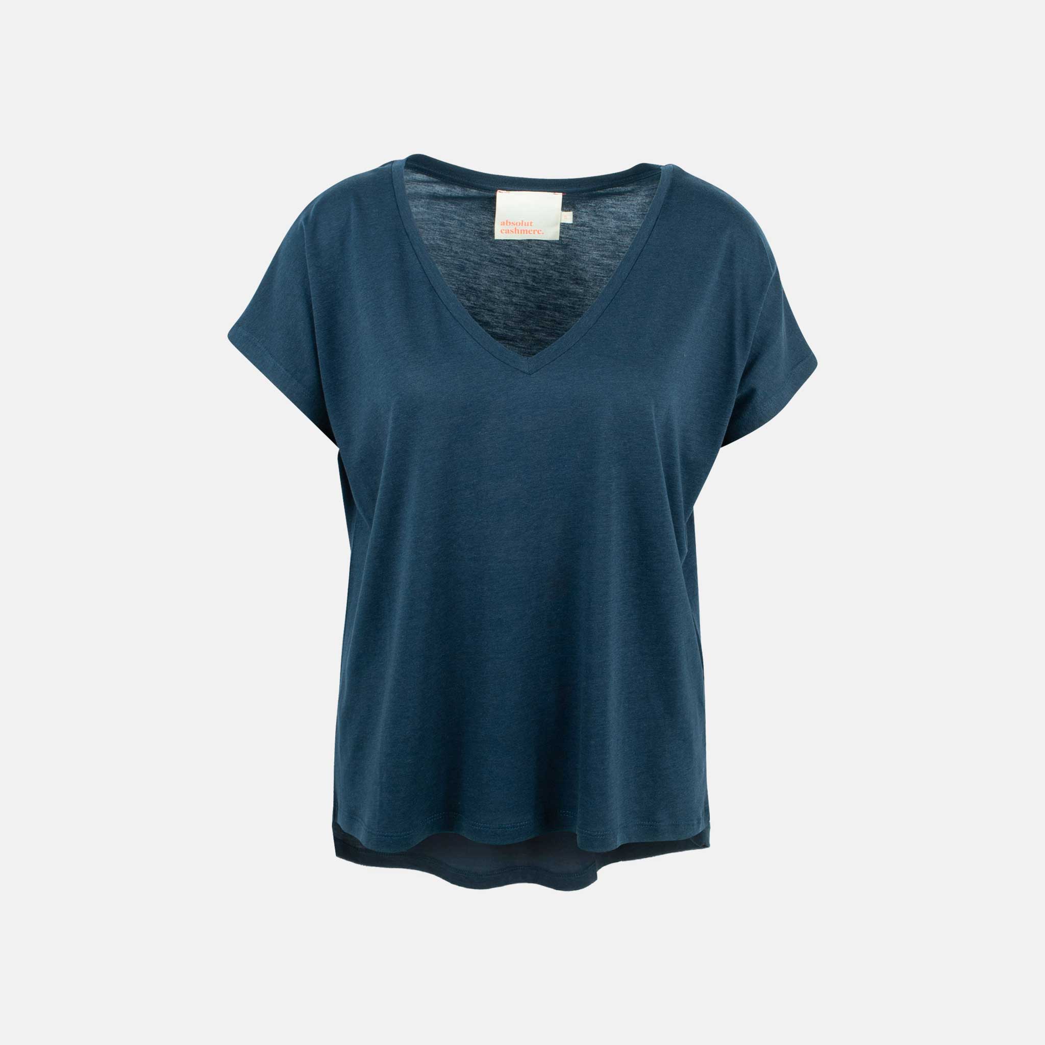 Absolut Cashmere Shirt Melissa Vorderteil | nachtblau