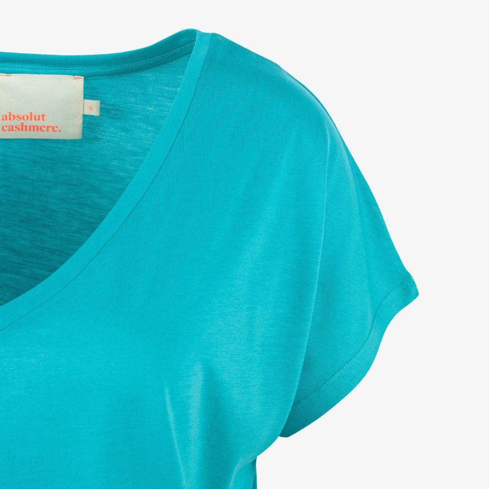 Absolut Cashmere Shirt Melissa ärmel | türkis