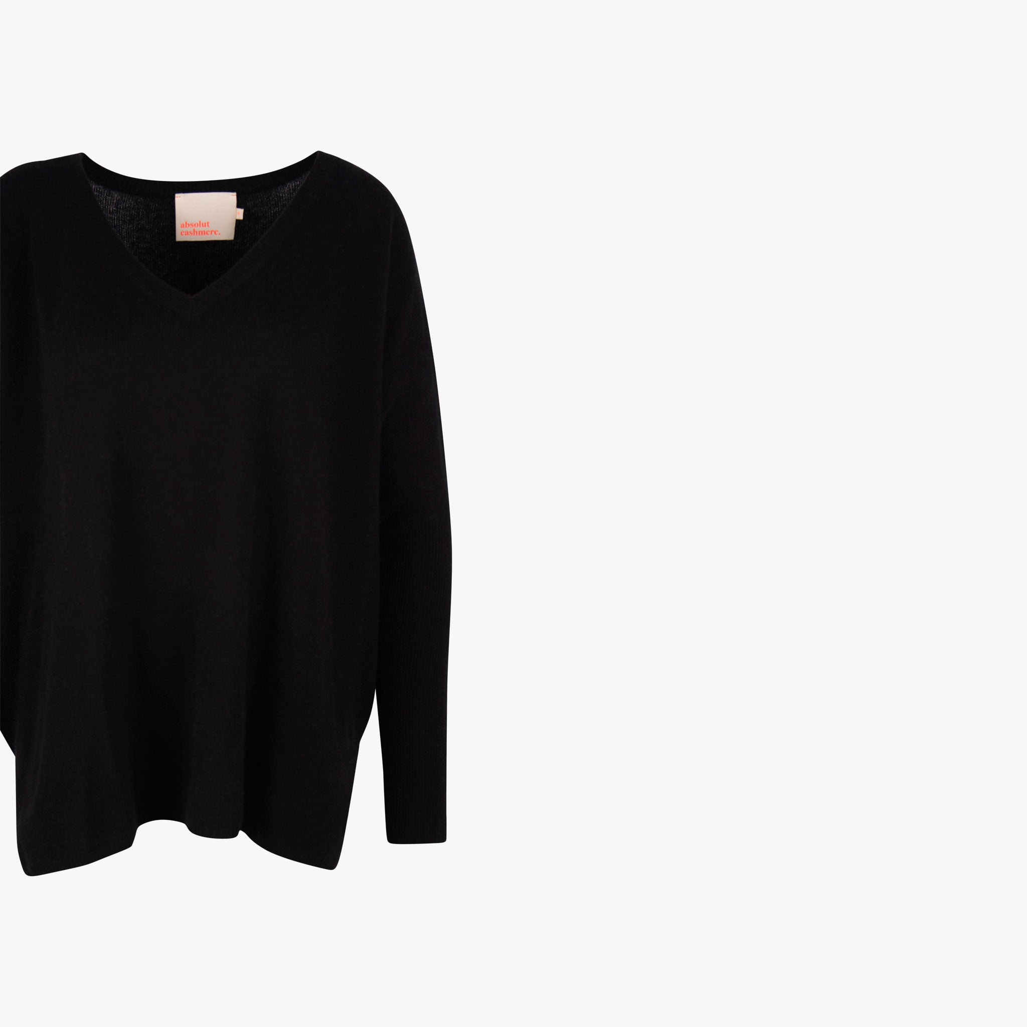 Absolut Cashmere Ponchopulli | schwarz