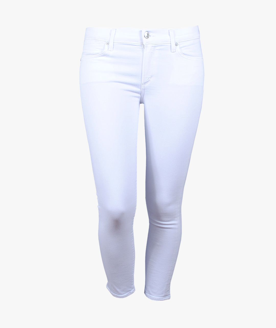 Agolde Colette Skinny cropped | weiß