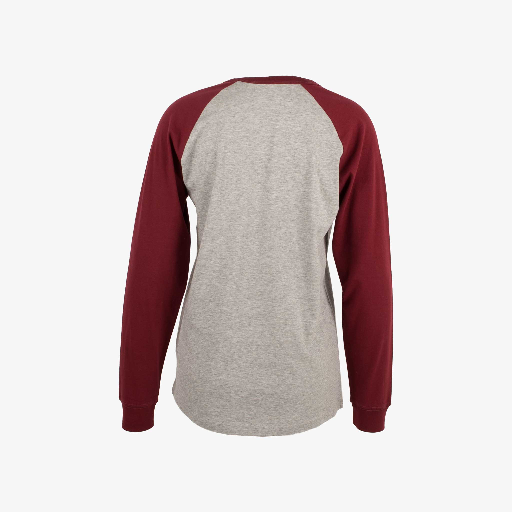 2ally.me Shirt Baseball | bordeaux