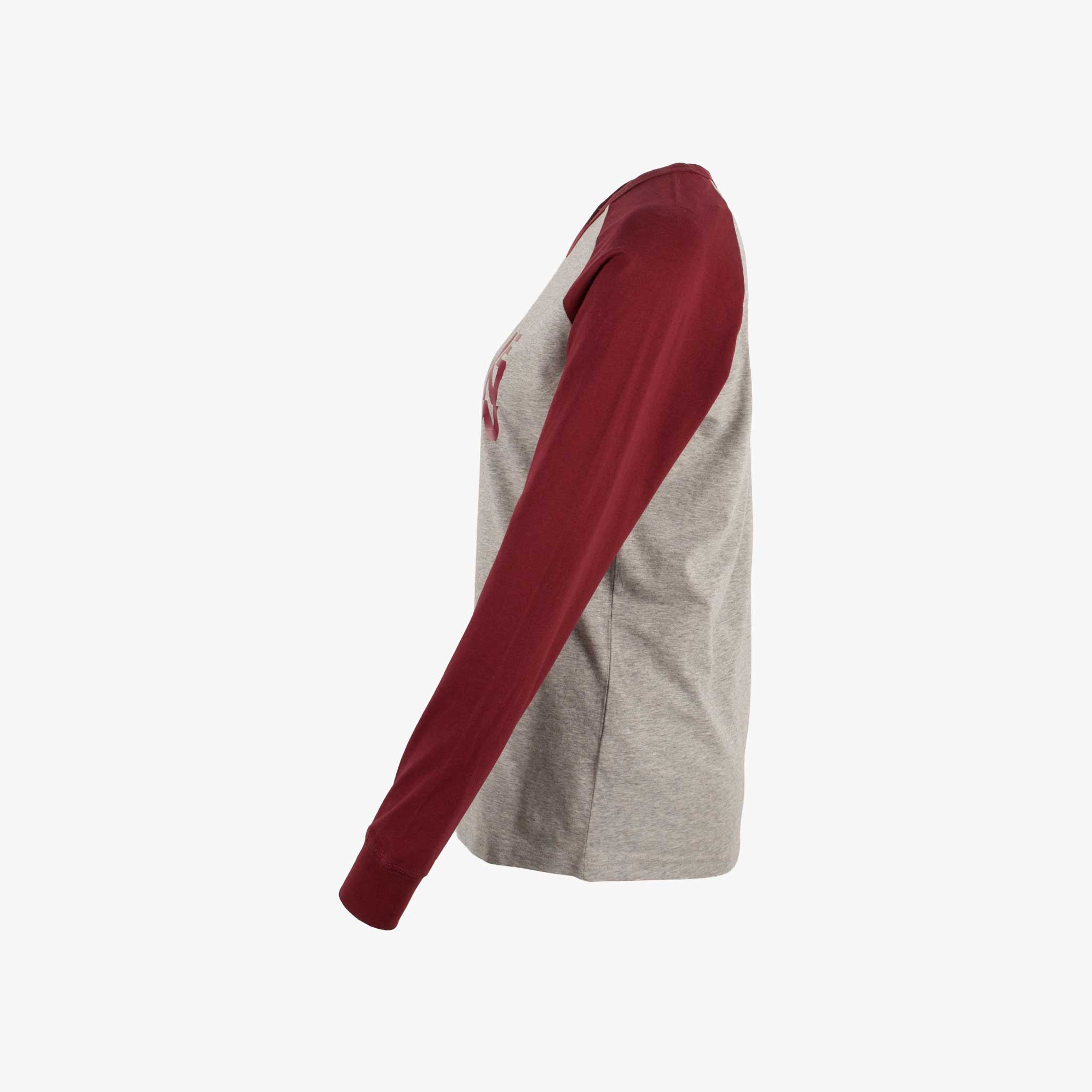 2ally.me Shirt Baseball | bordeaux