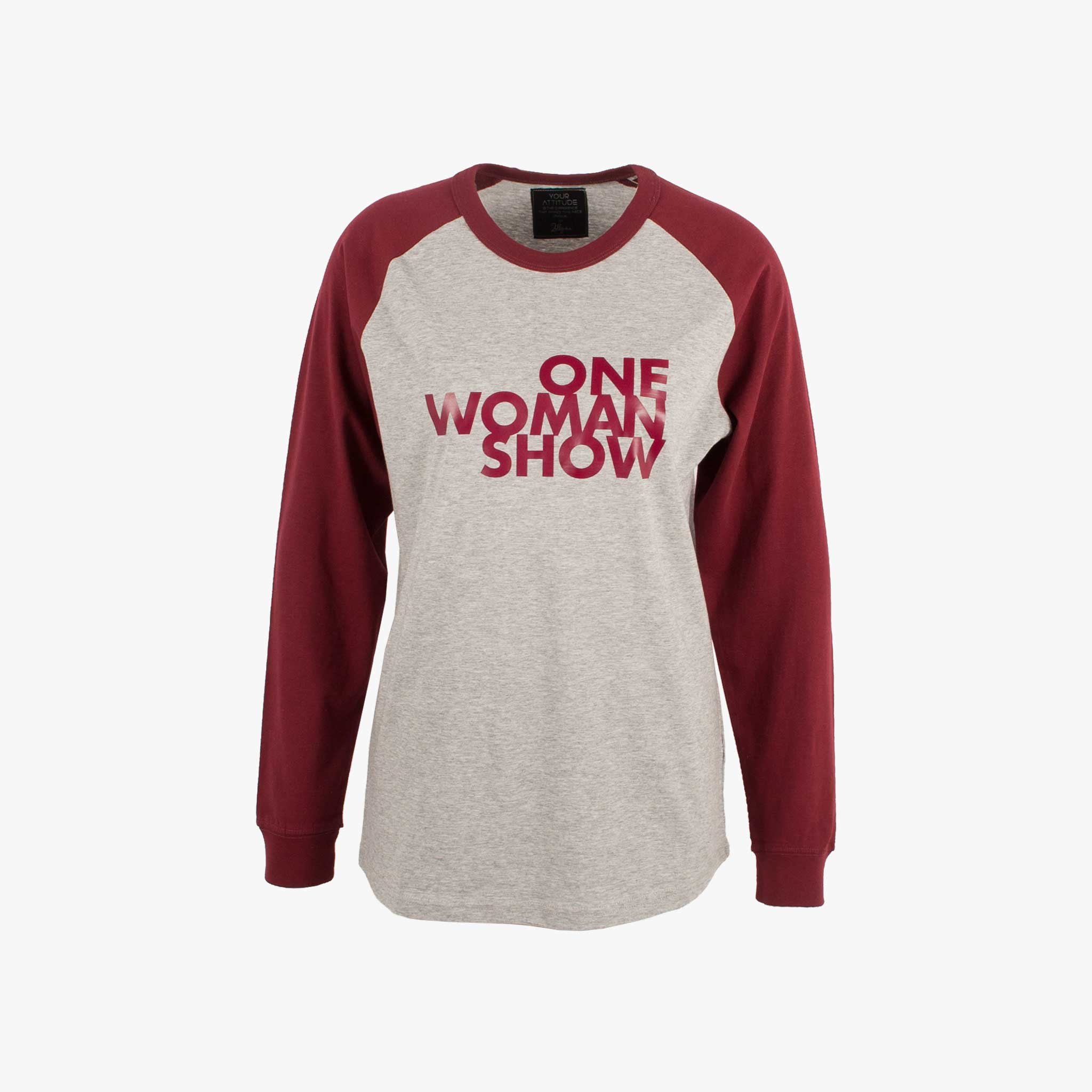 2ally.me Shirt Baseball | bordeaux
