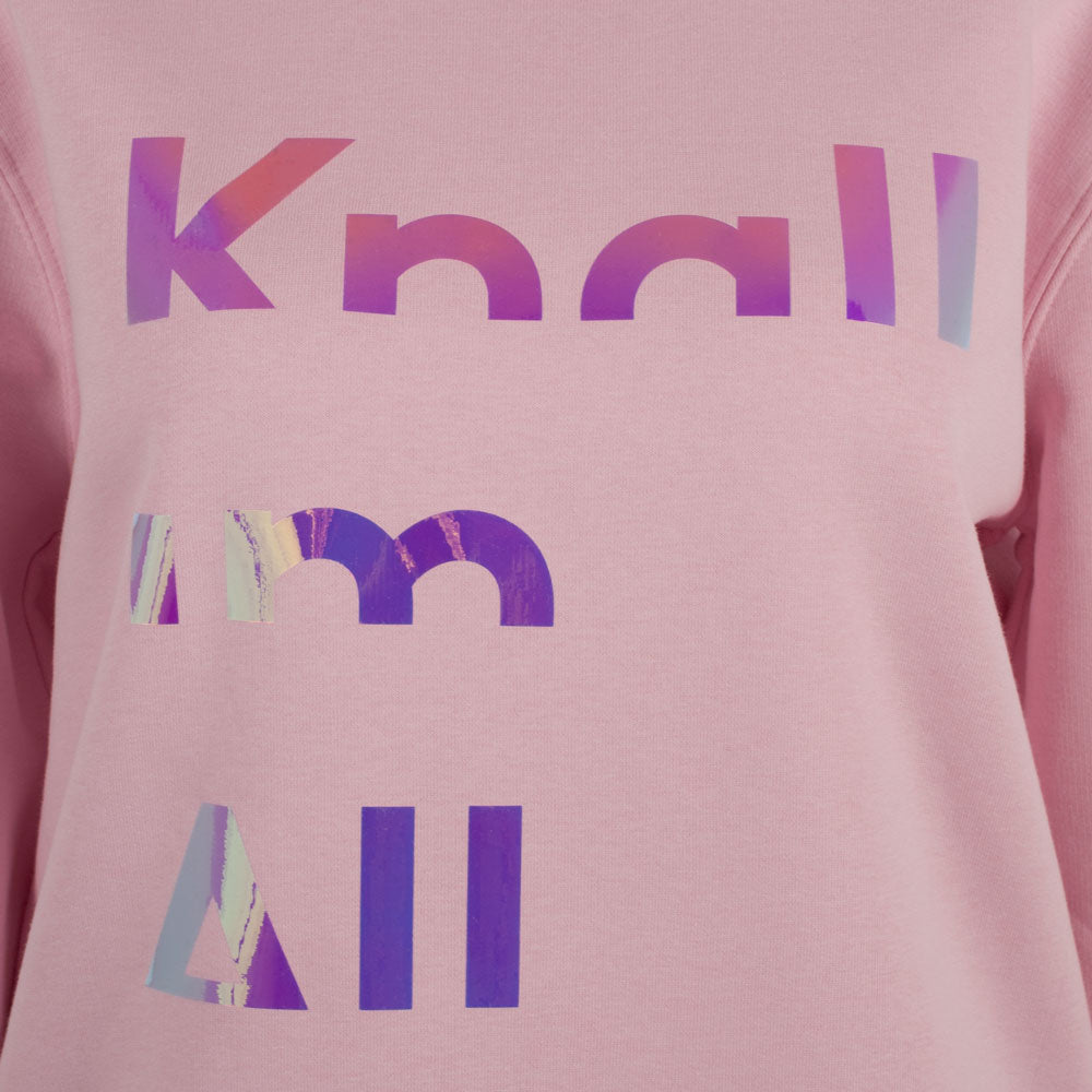 2ally.me Sweatshirt Knall im All | rosa