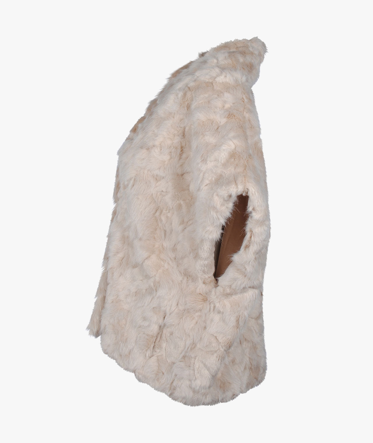 Webpelzweste Boxy | sand