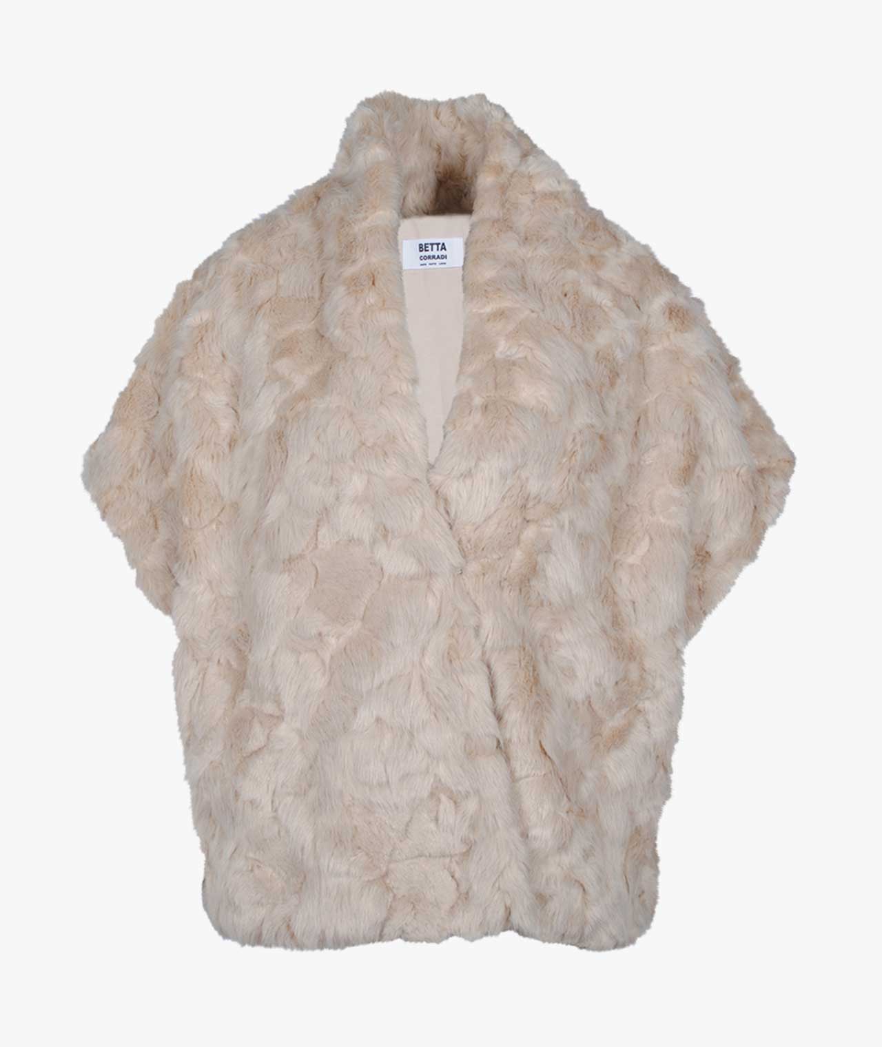 Webpelzweste Boxy | sand