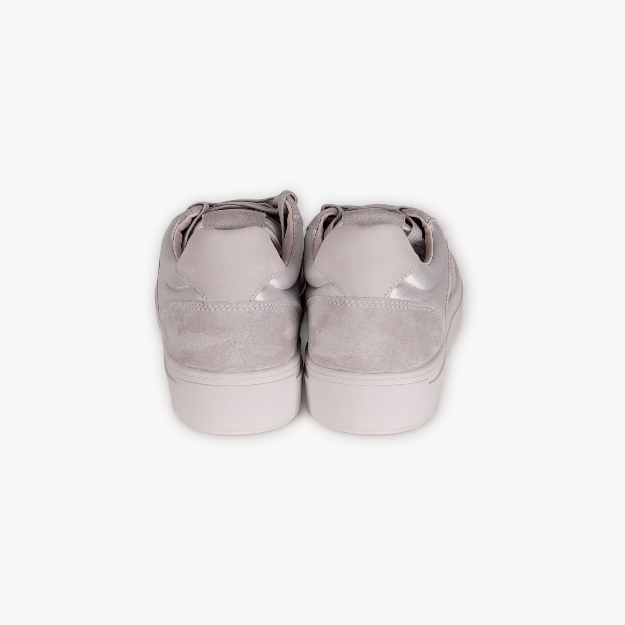Blackstone Sneaker Materialmix | hellgrau