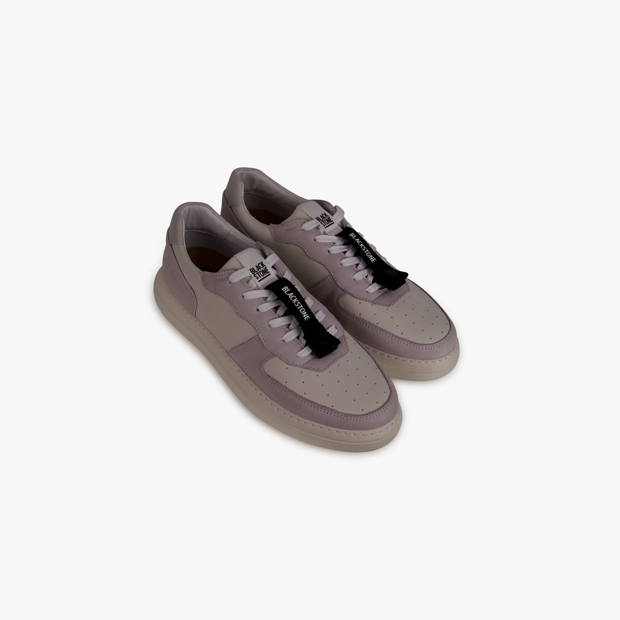 Blackstone Sneaker Two-Tone | lila-weiß