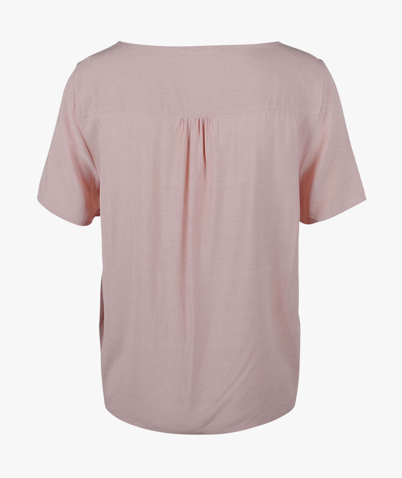 Bluse Volant | rose