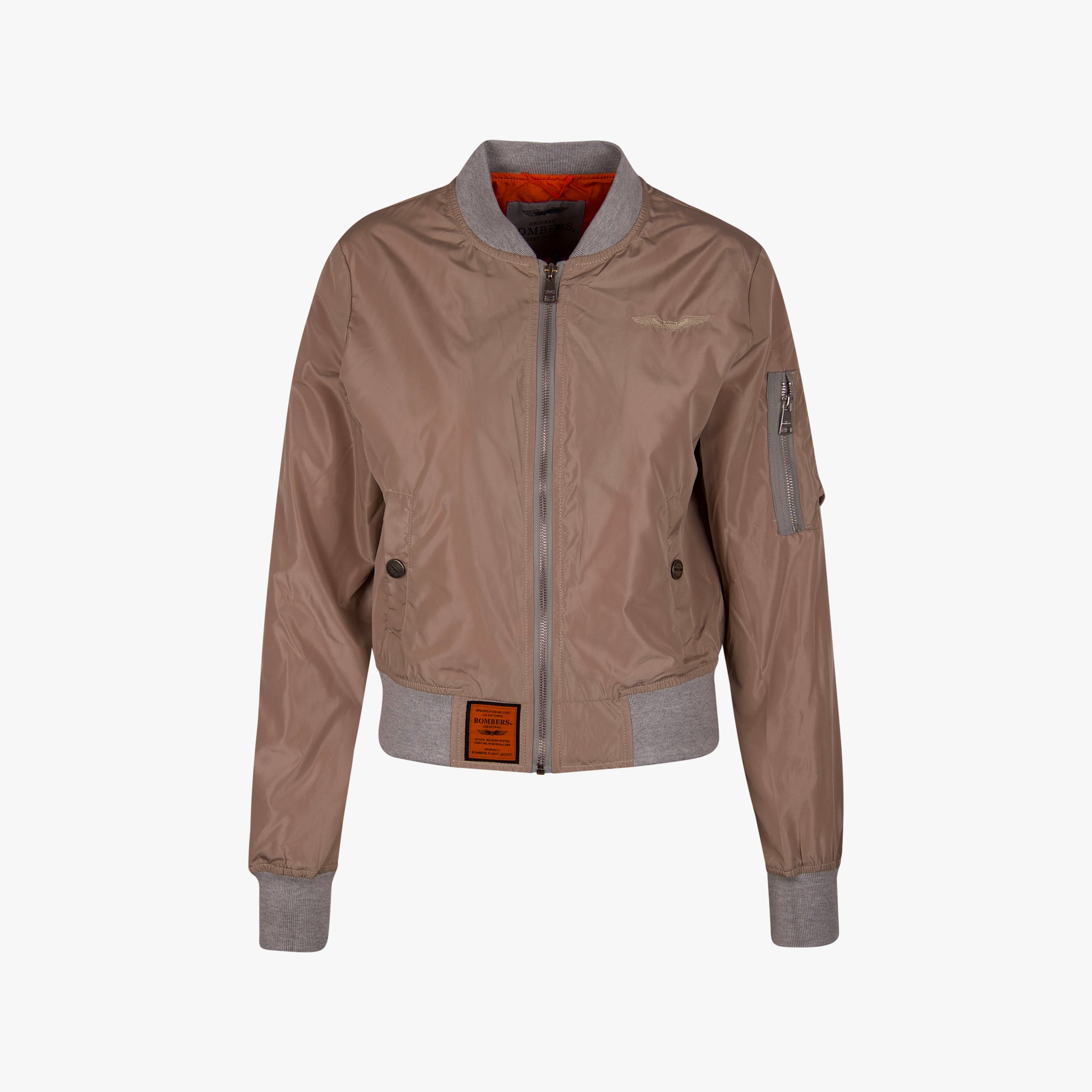 Bombers Bomberjacke kurz | beige