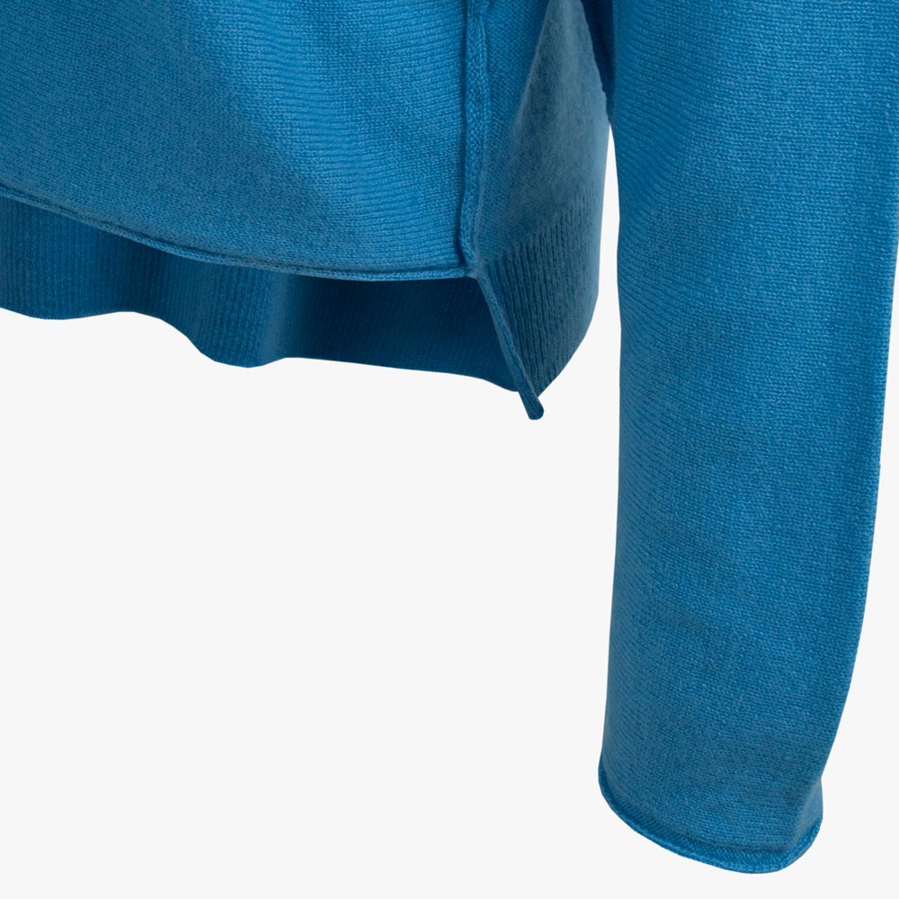 Cashflow RH-Pulli Biese Cashmere | blau