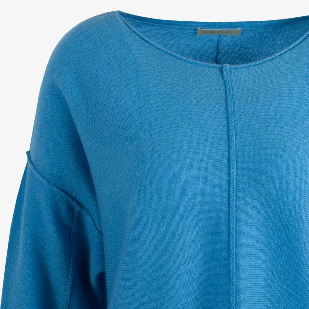 Cashflow RH-Pulli Biese Cashmere | blau