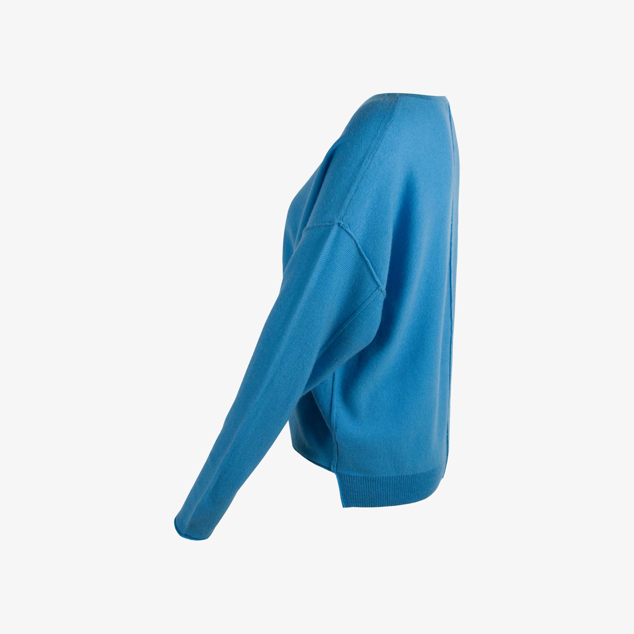 Cashflow RH-Pulli Biese Cashmere | blau