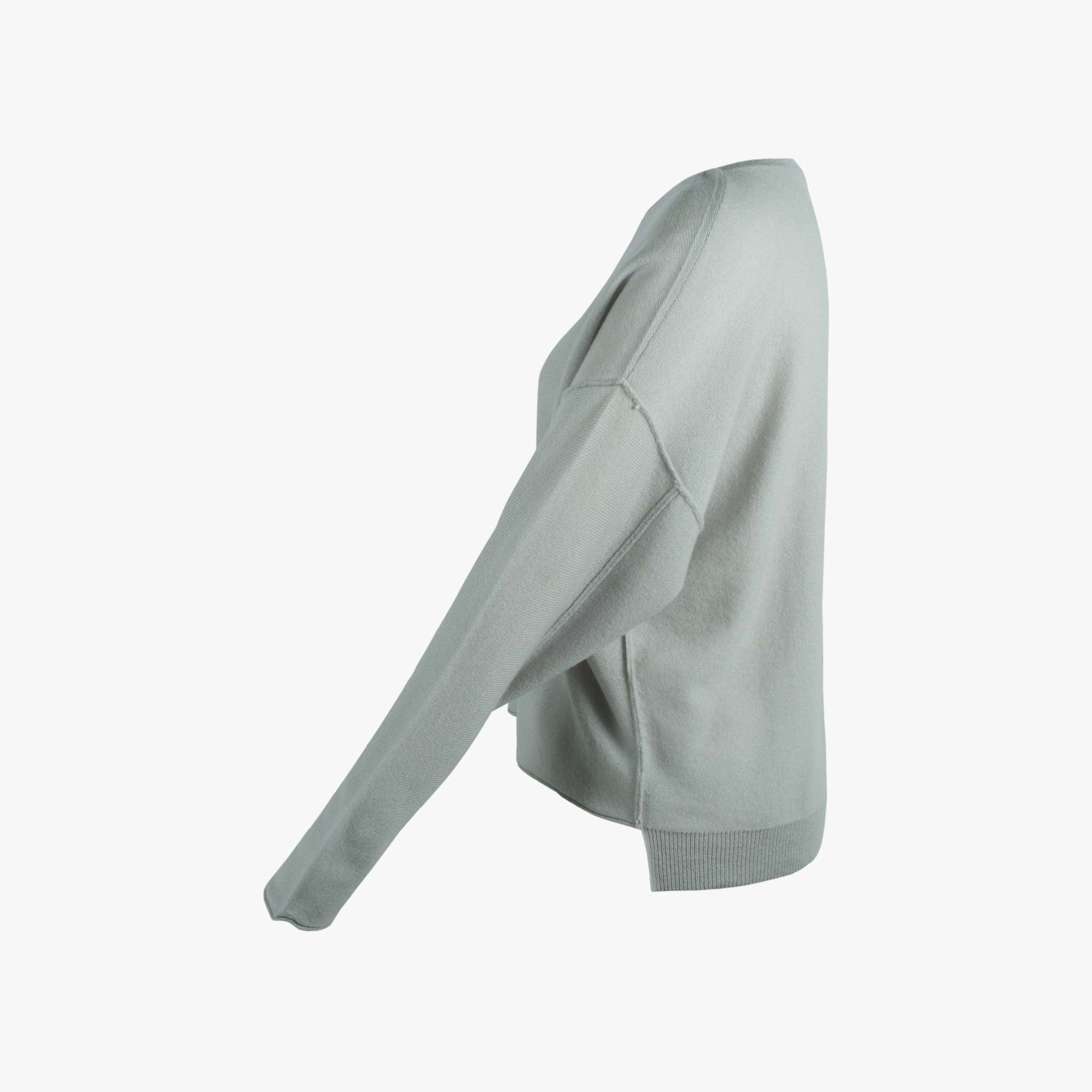 Cashflow RH-Pulli Biese Cashmere | hellgrau