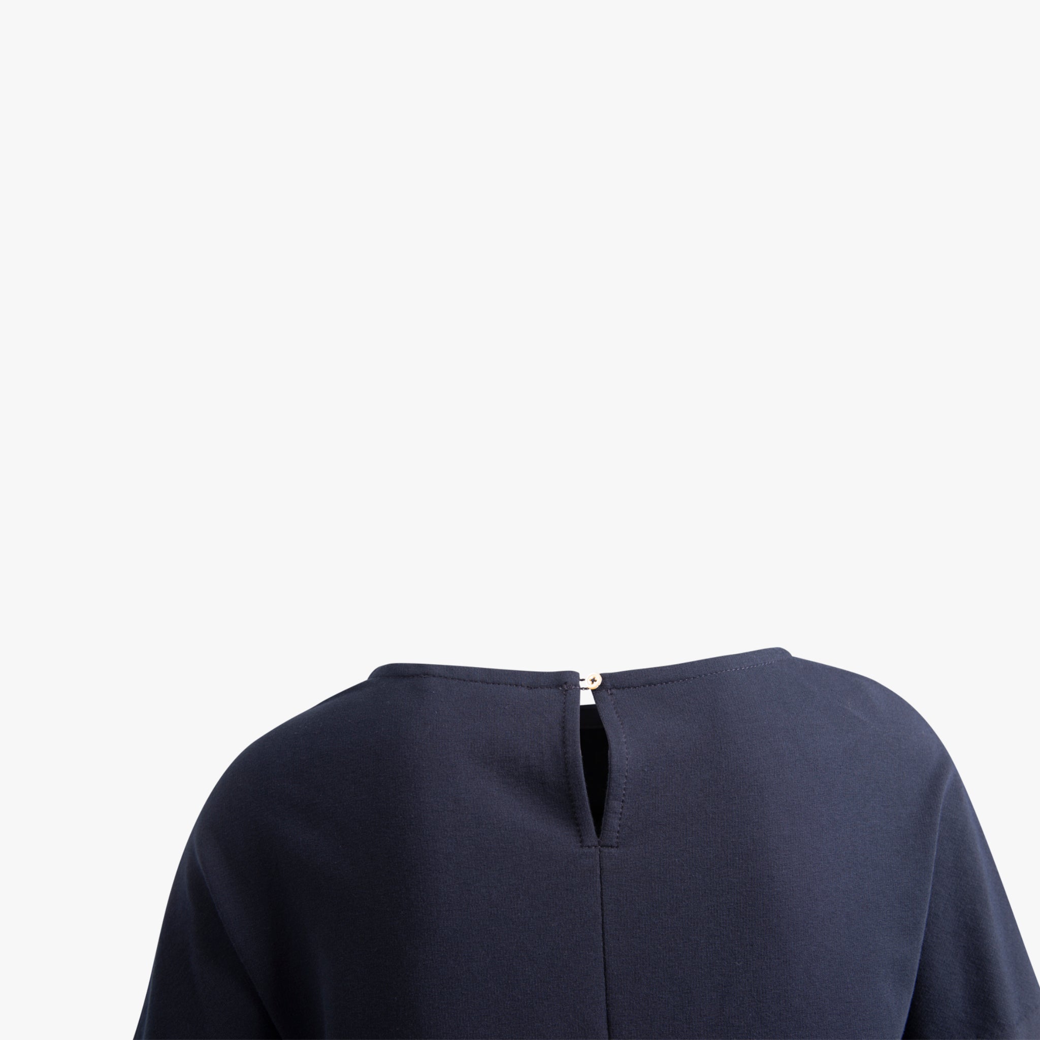 Felpa-Jerseykleid | navy