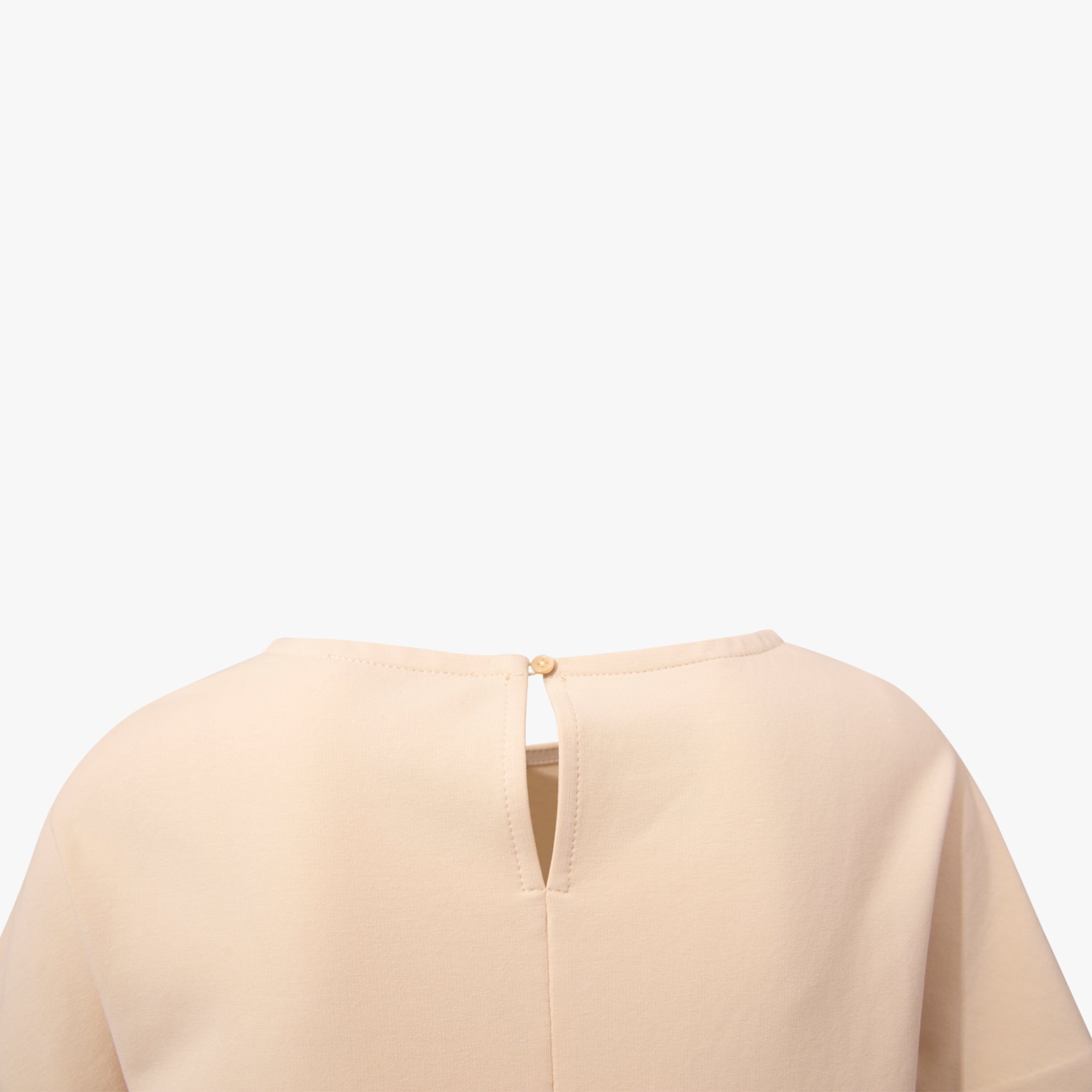 Felpa-Jerseykleid | creme