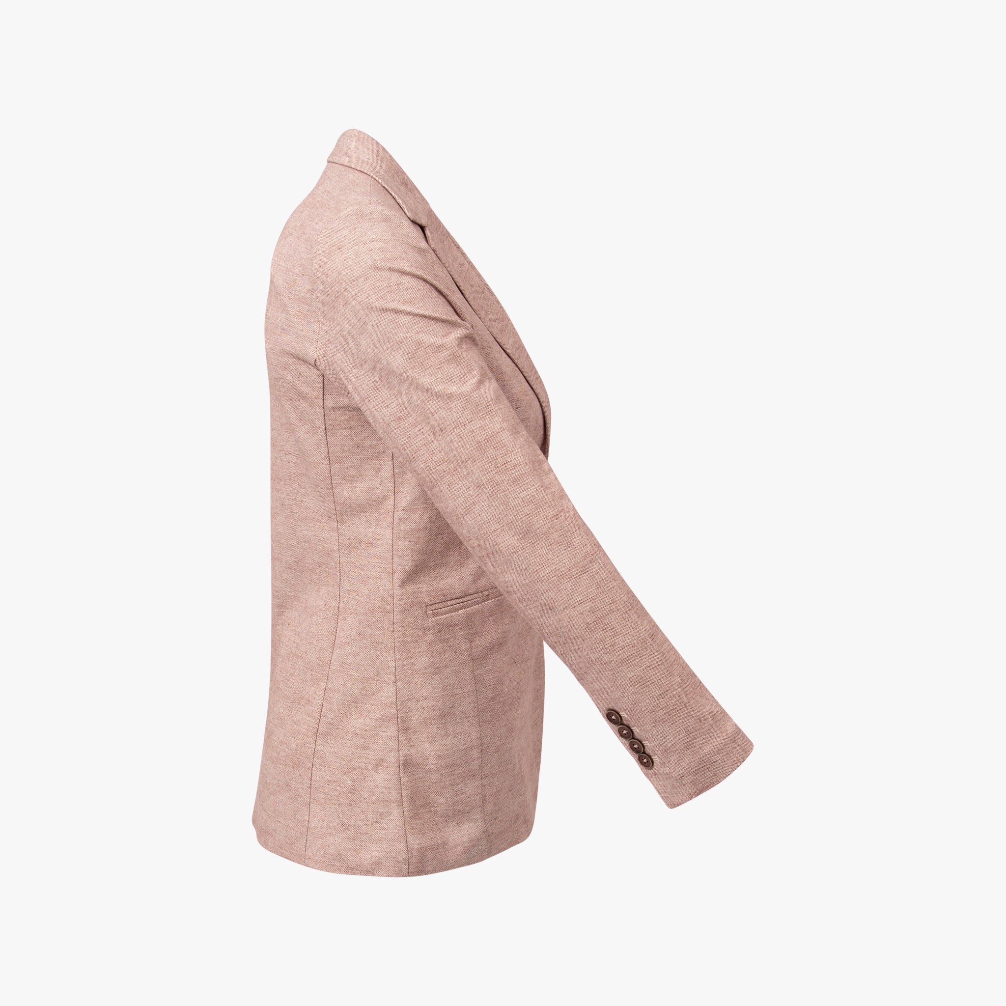 Blazer Leinenprint