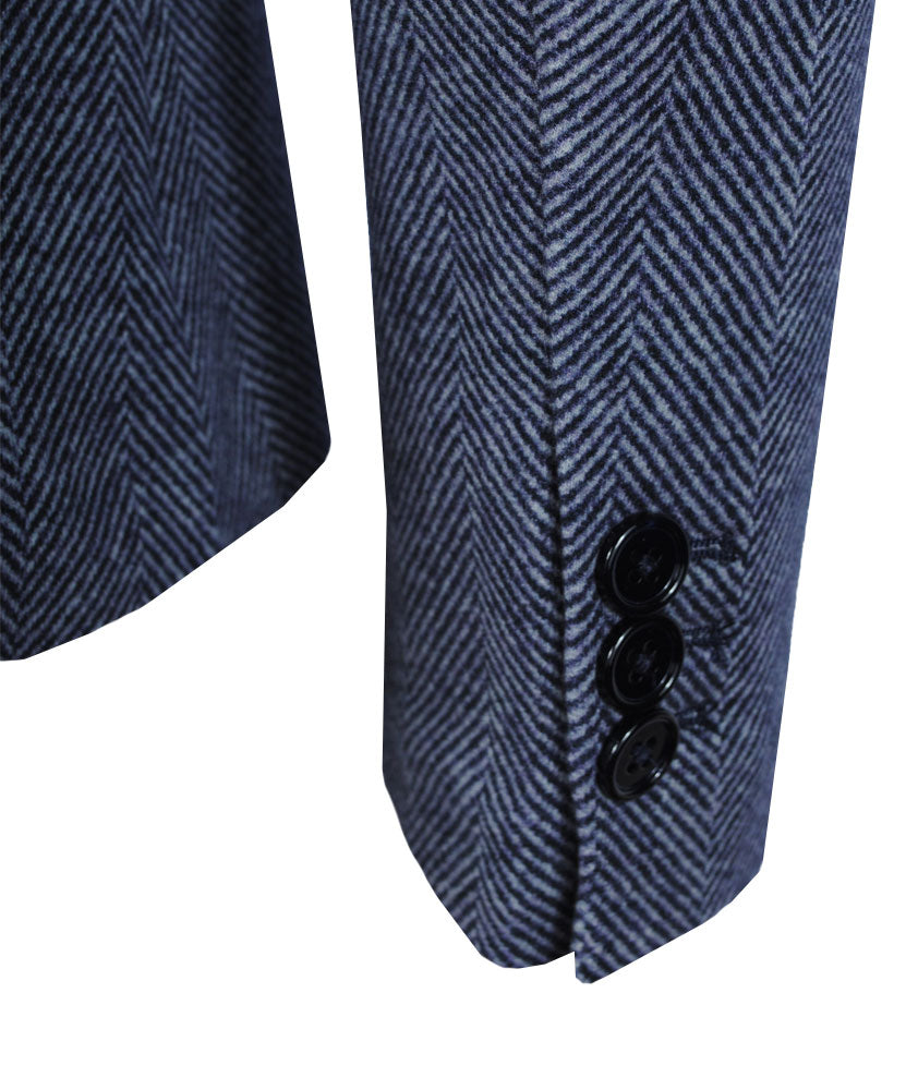 Blazer Heringbone | grau