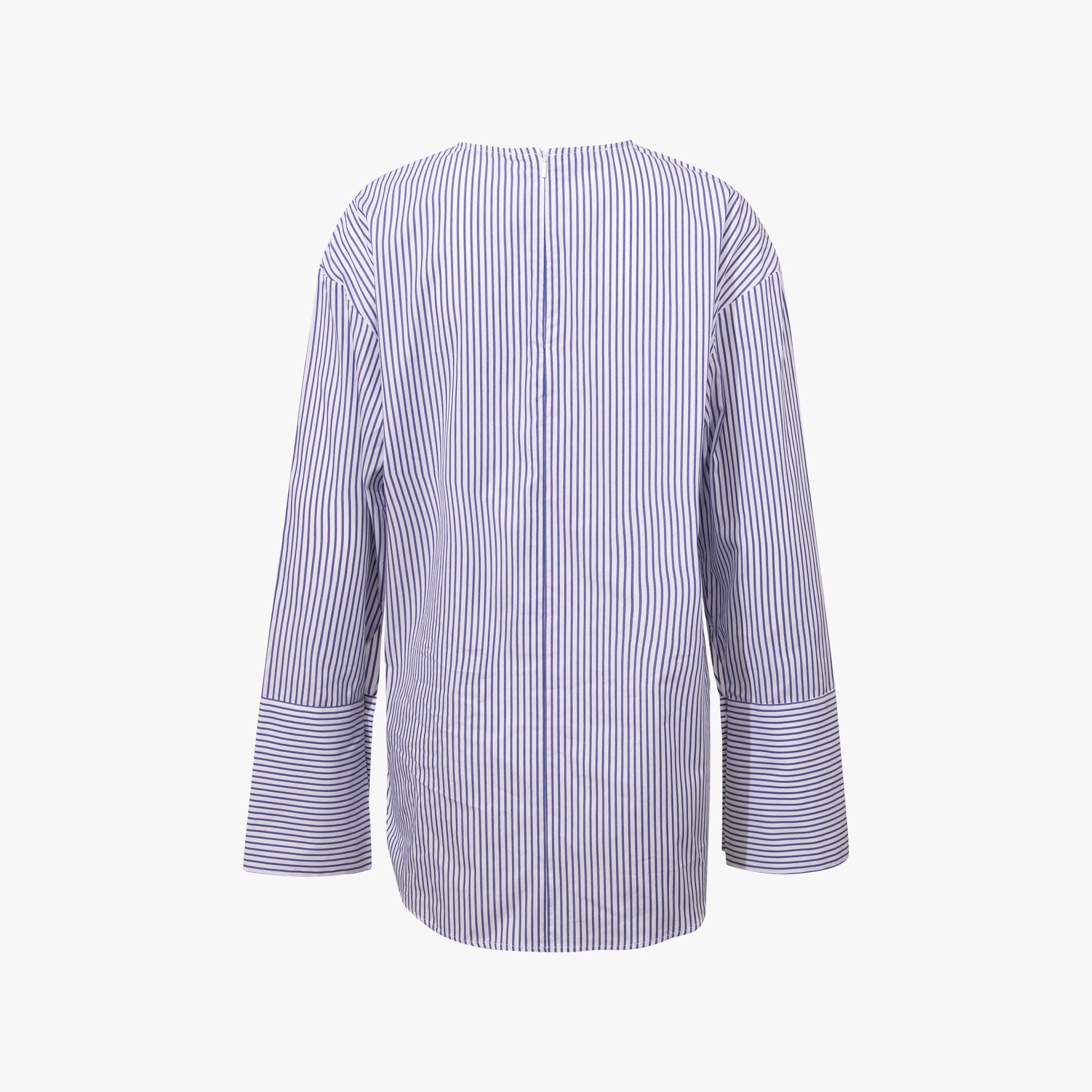 Blusenshirt gestreift | blau-weiß