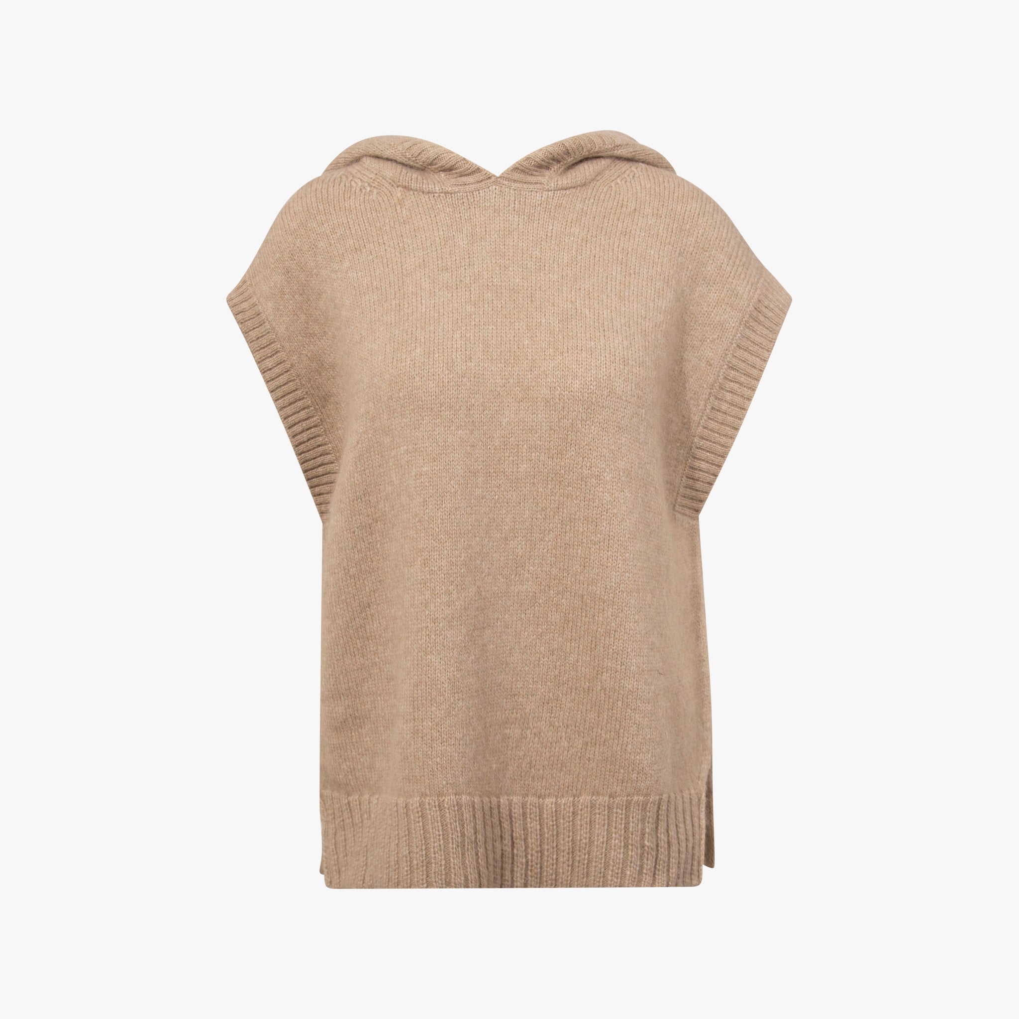 Pullunder Alpaka Mix | taupe