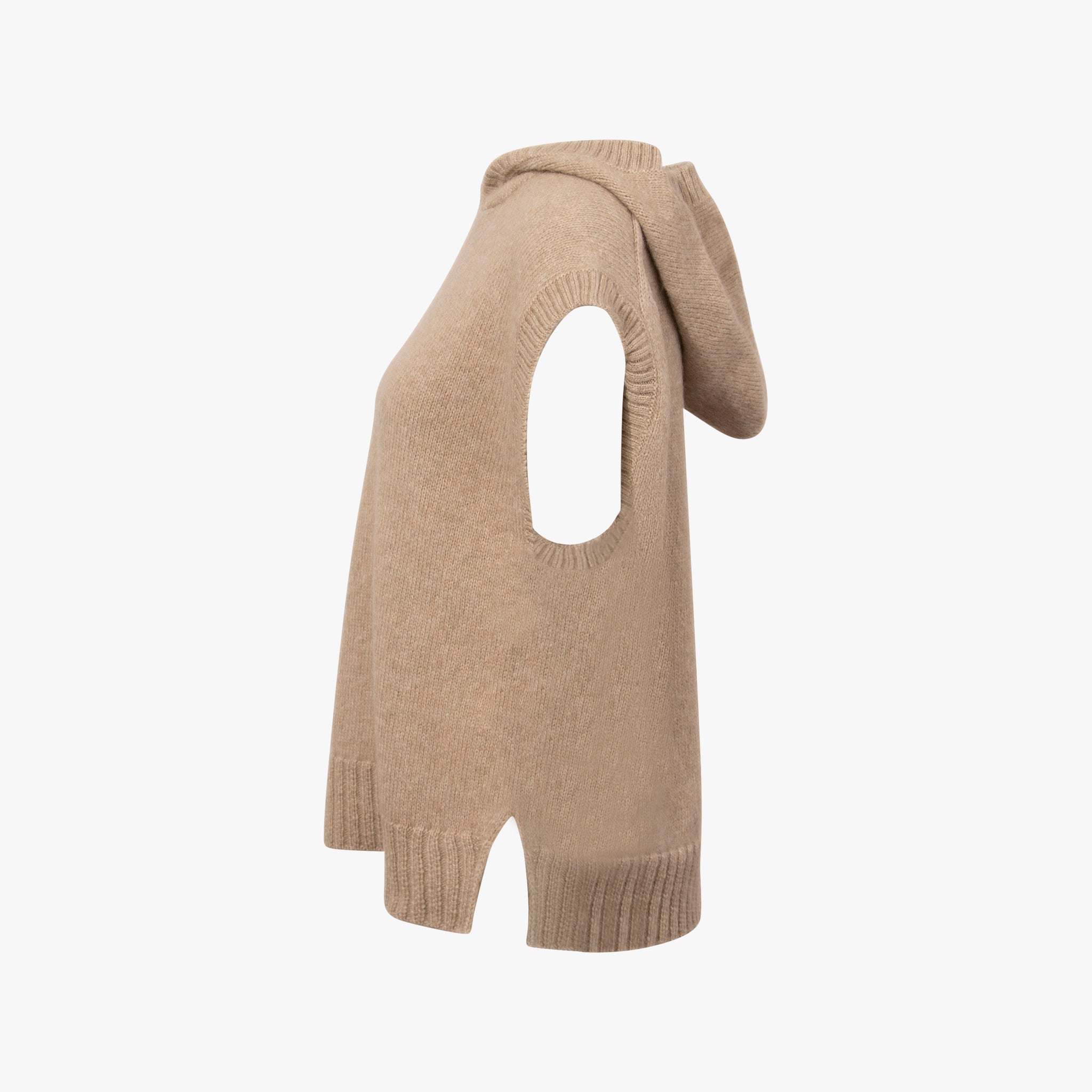 Pullunder Alpaka Mix | taupe