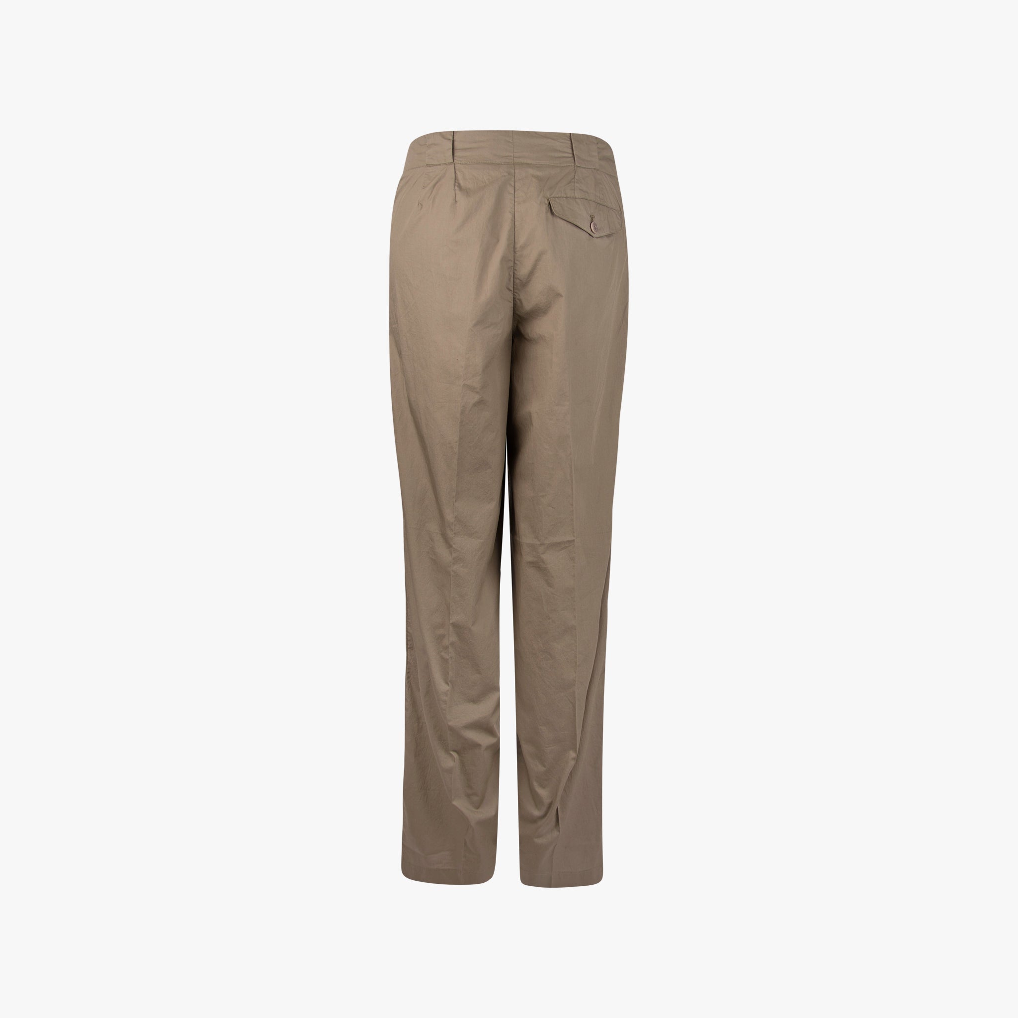 closed Hose Mawson weit | khaki