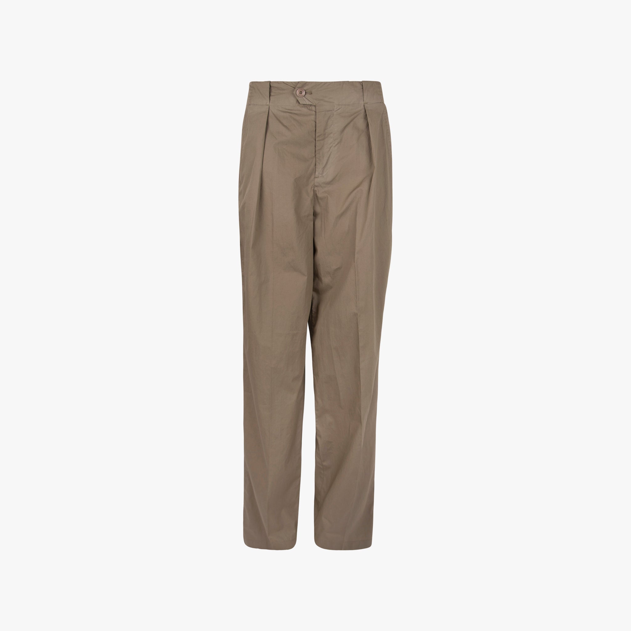 closed Hose Mawson weit | khaki