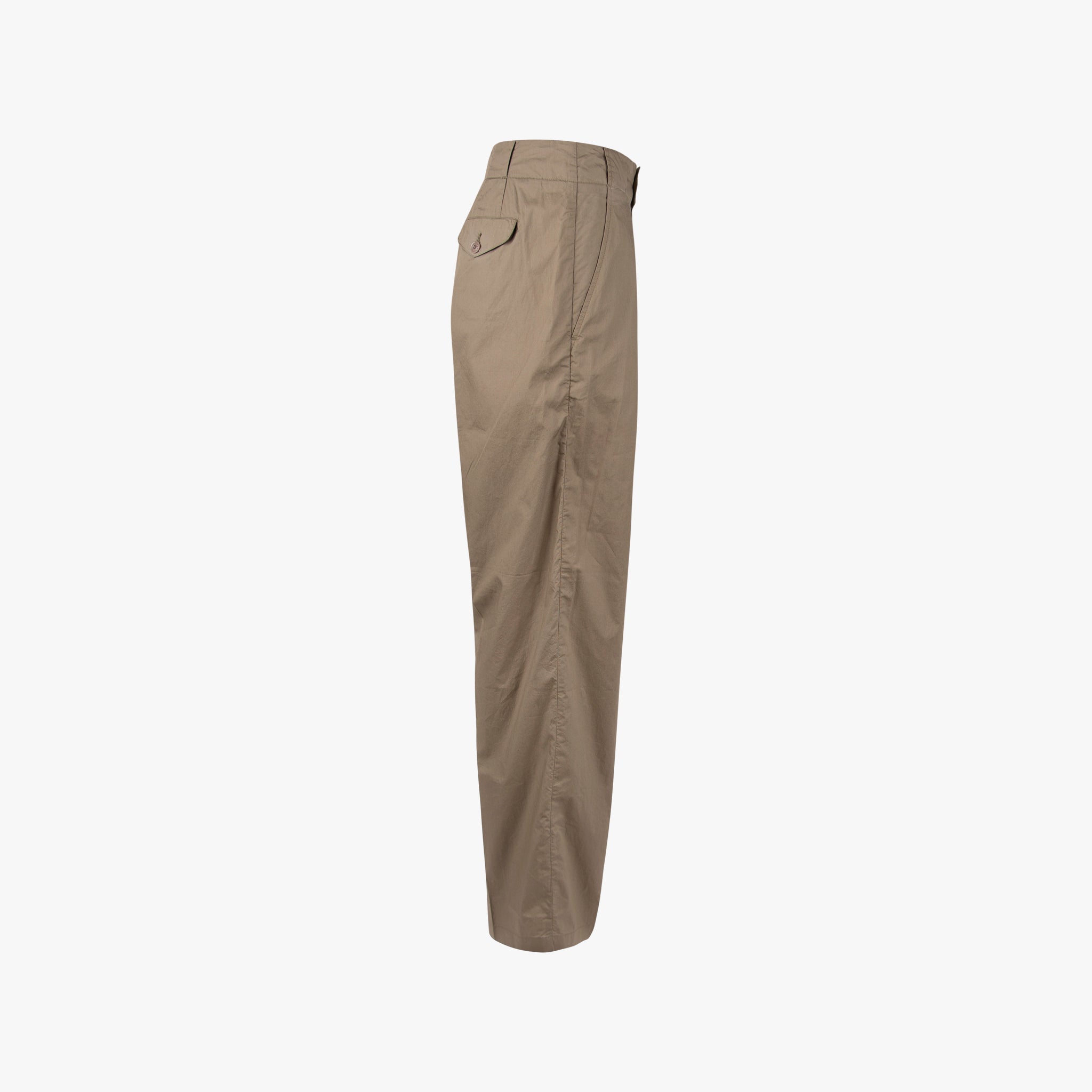 closed Hose Mawson weit | khaki
