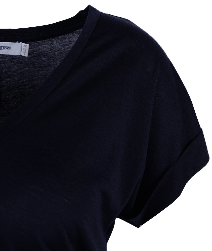 1/2 RH-Shirt uni | nachtblau