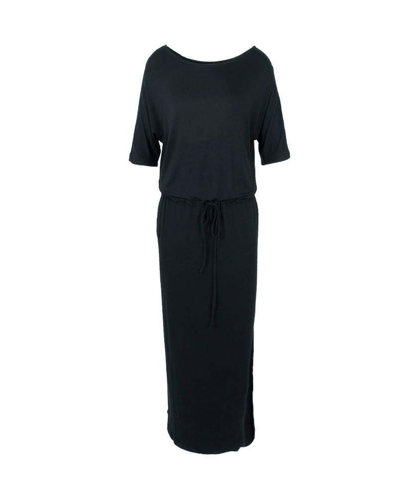 Maxikleid Easy | schwarz