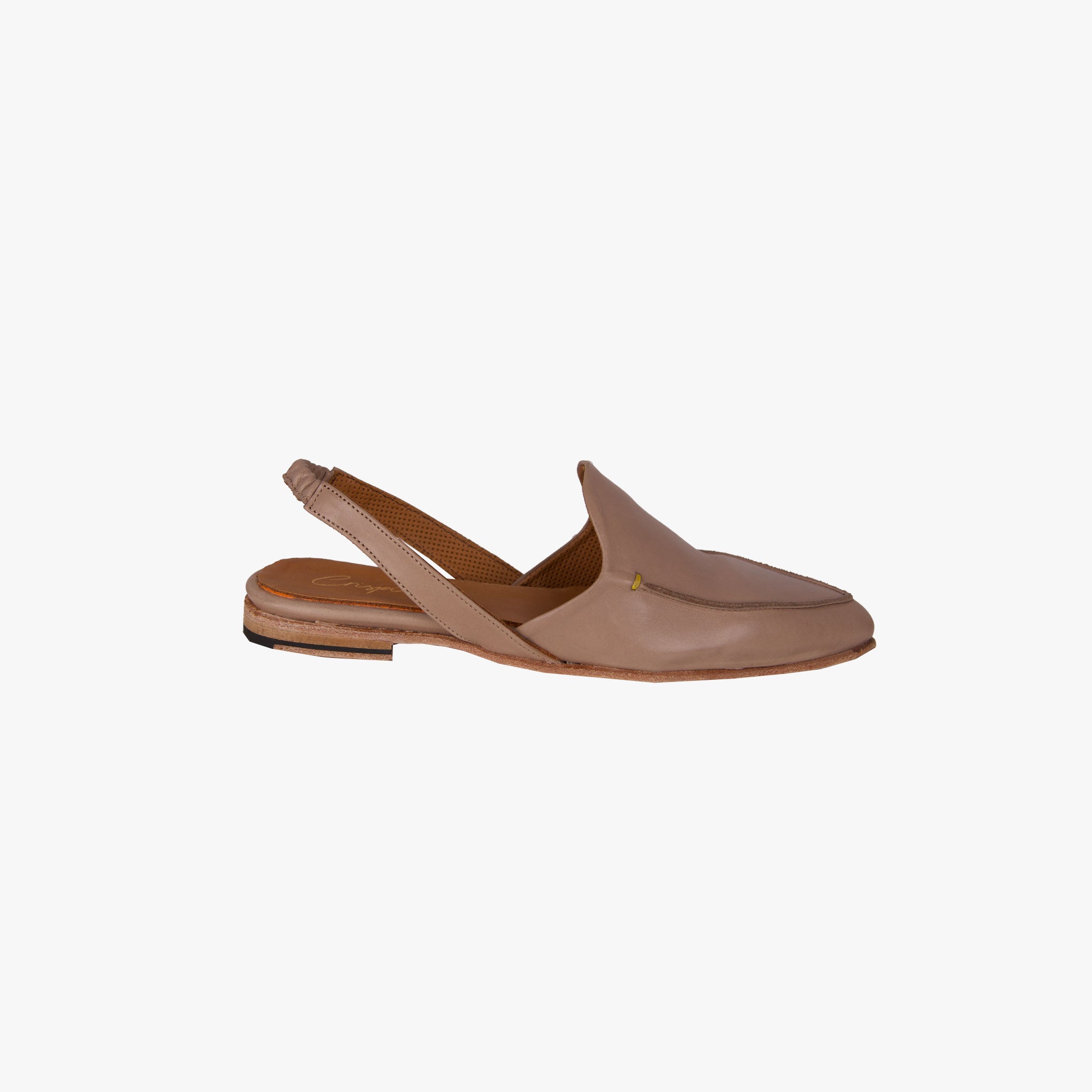 Crispiniano Sling Moccasin | sand