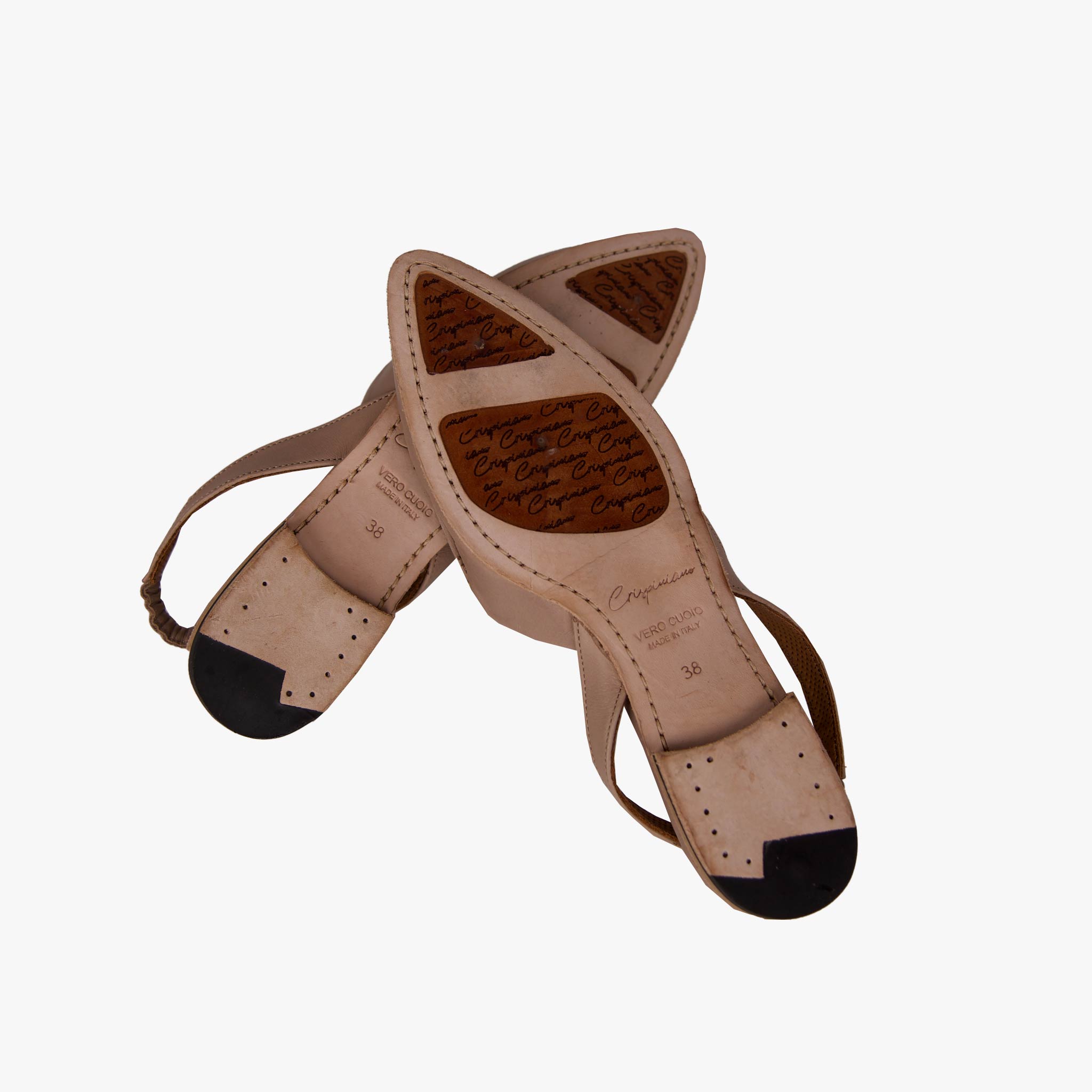 Crispiniano Sling Moccasin | sand
