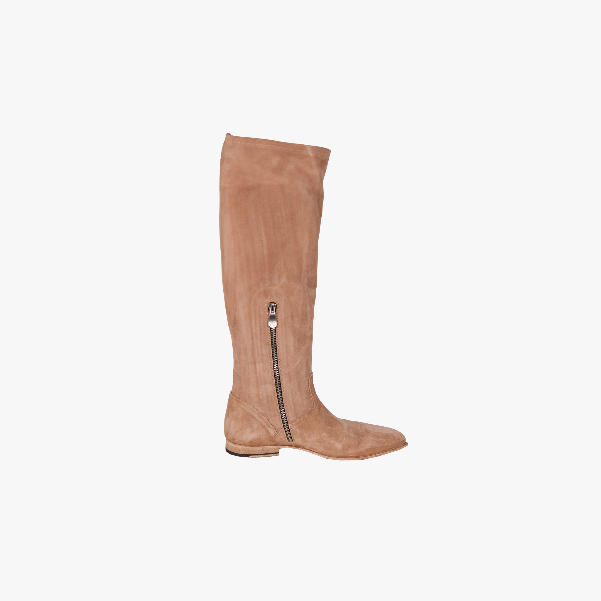 Crispiniano Stiefel Velours | sand