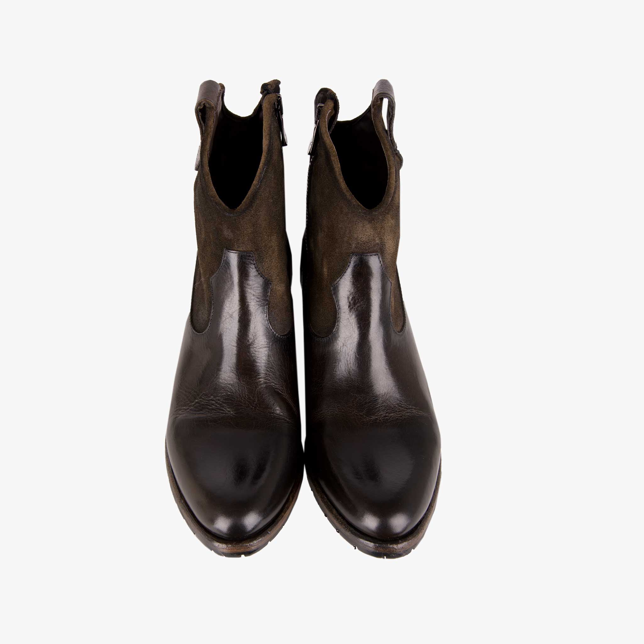 Crispiniano Stiefelette Texana | dunkelbraun