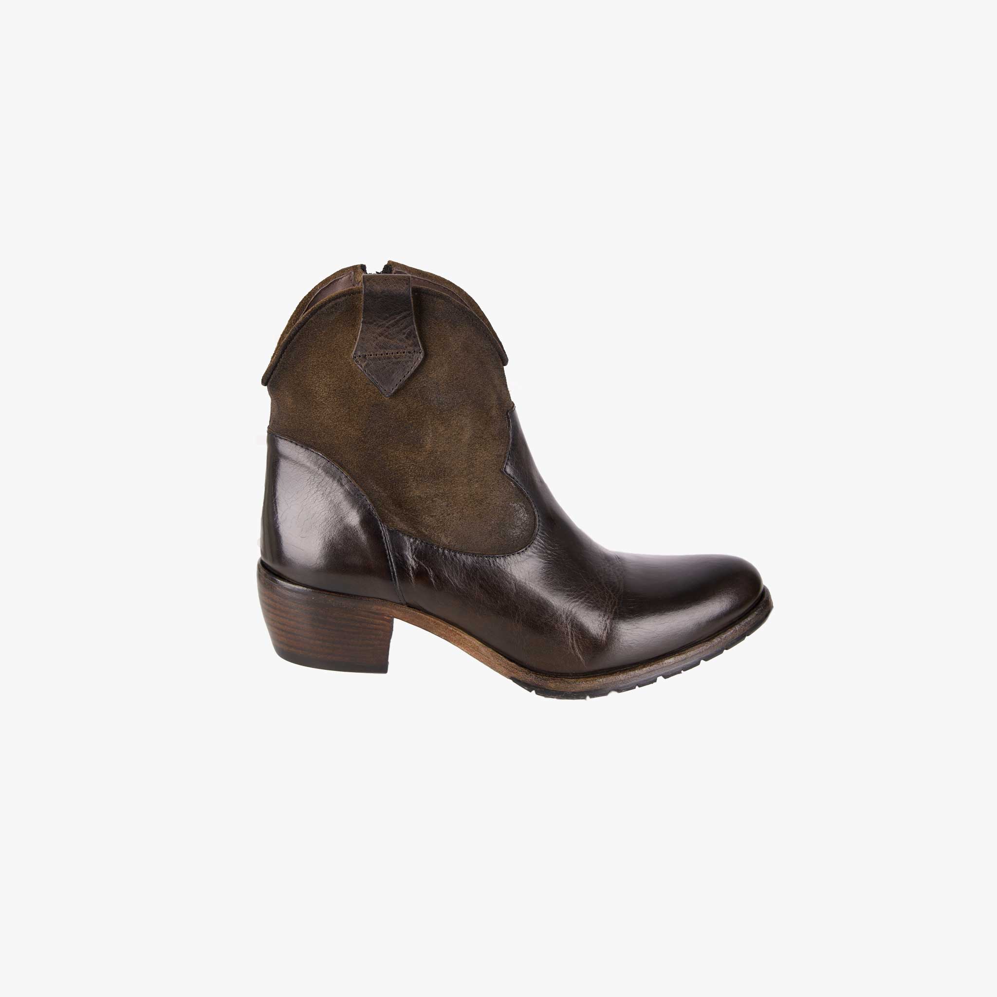 Crispiniano Stiefelette Texana | dunkelbraun