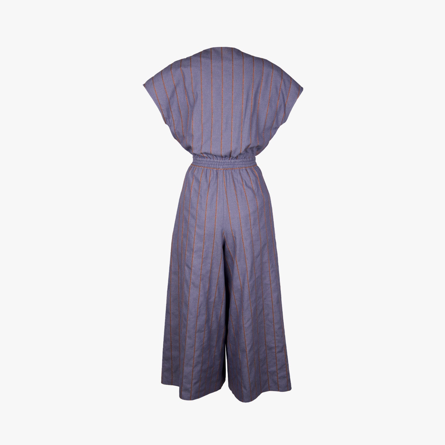 Des Petits Hauts Jumpsuit Goldstripe | blau