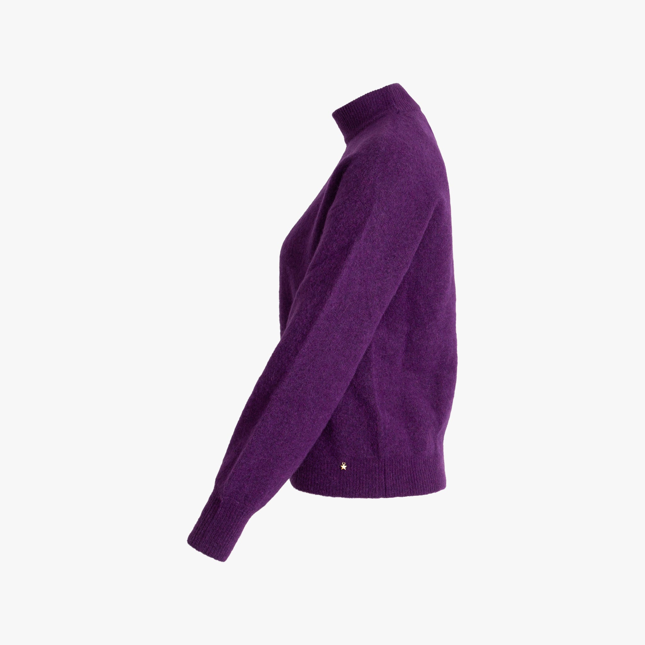 Turtle Neck Pullover | violett