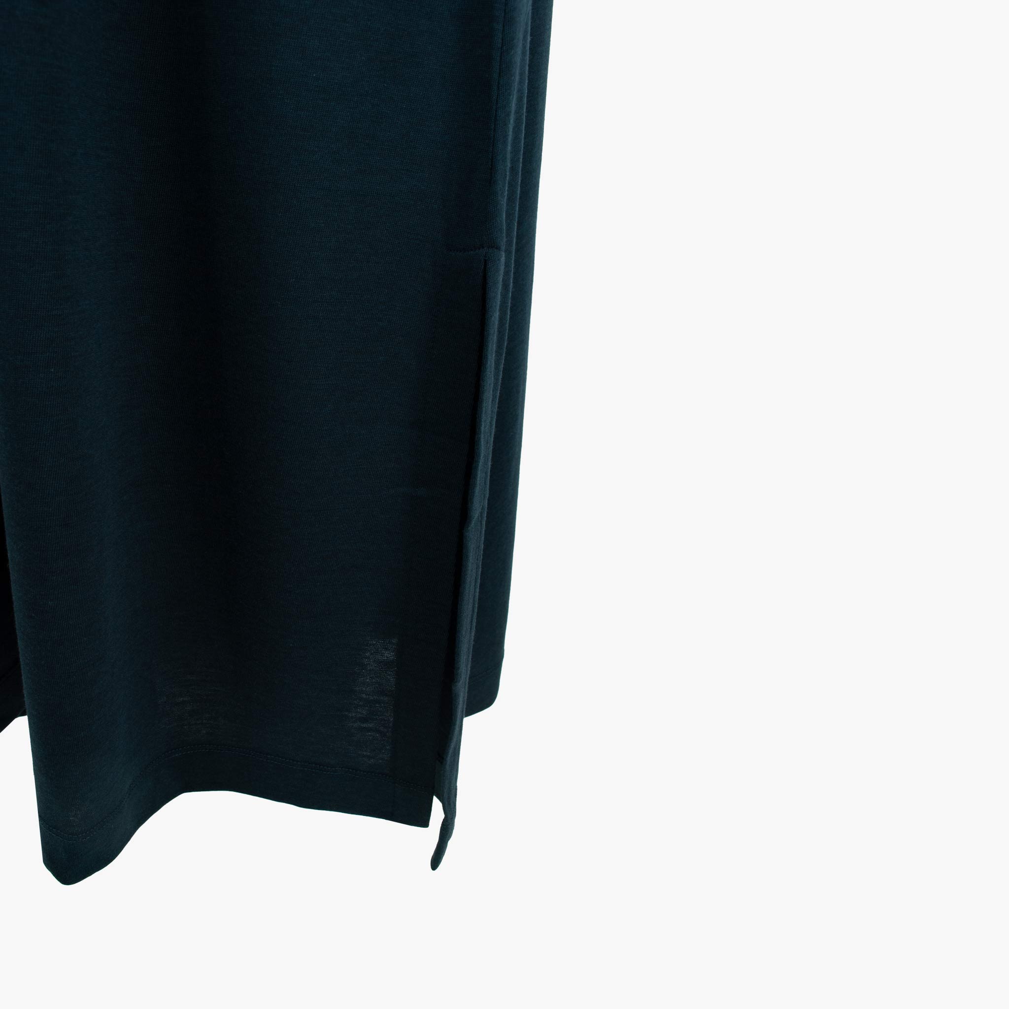 Maxikleid Jannie, Detail Saum | navy