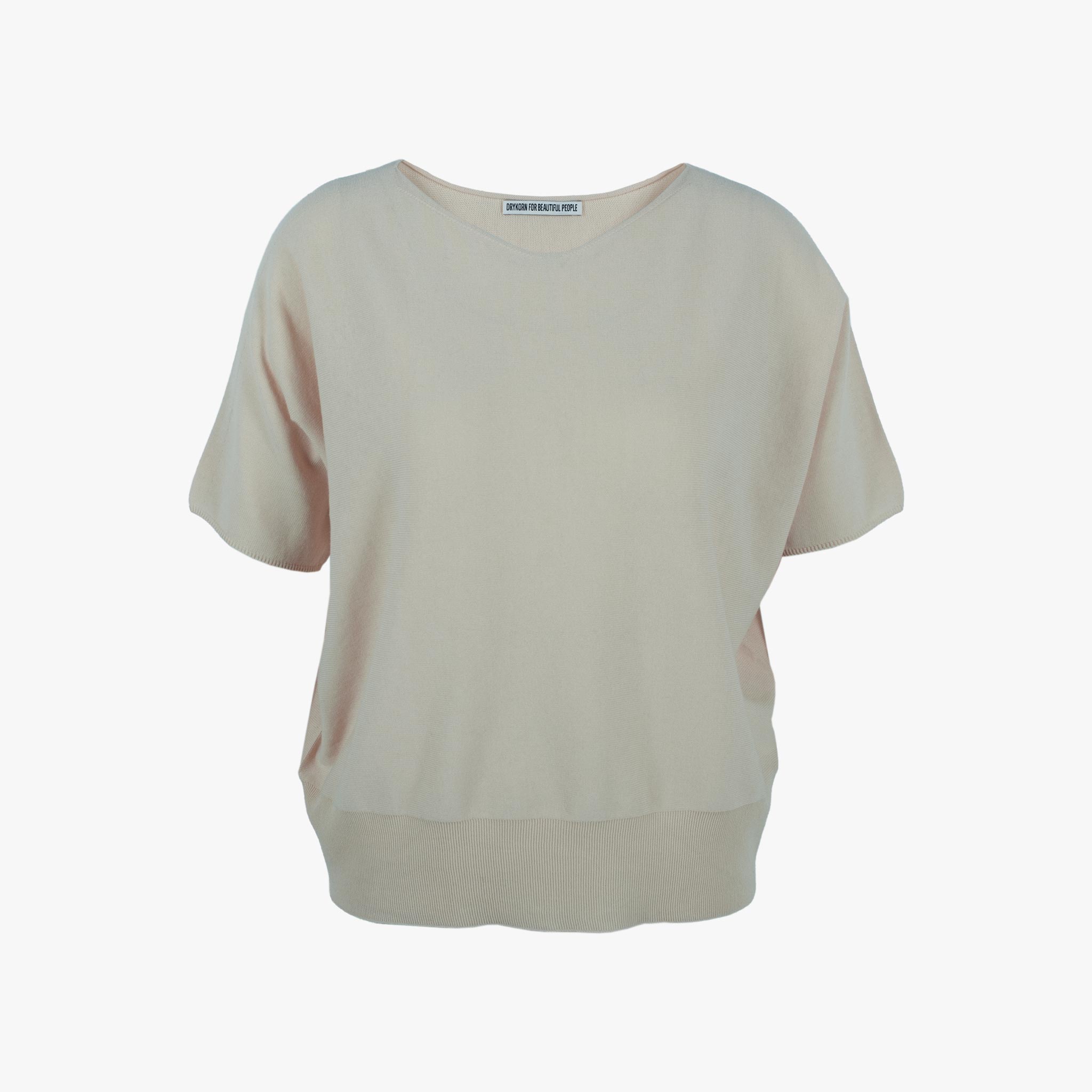 RH-Pulli Cottoncrepe, Vorderansicht | creme
