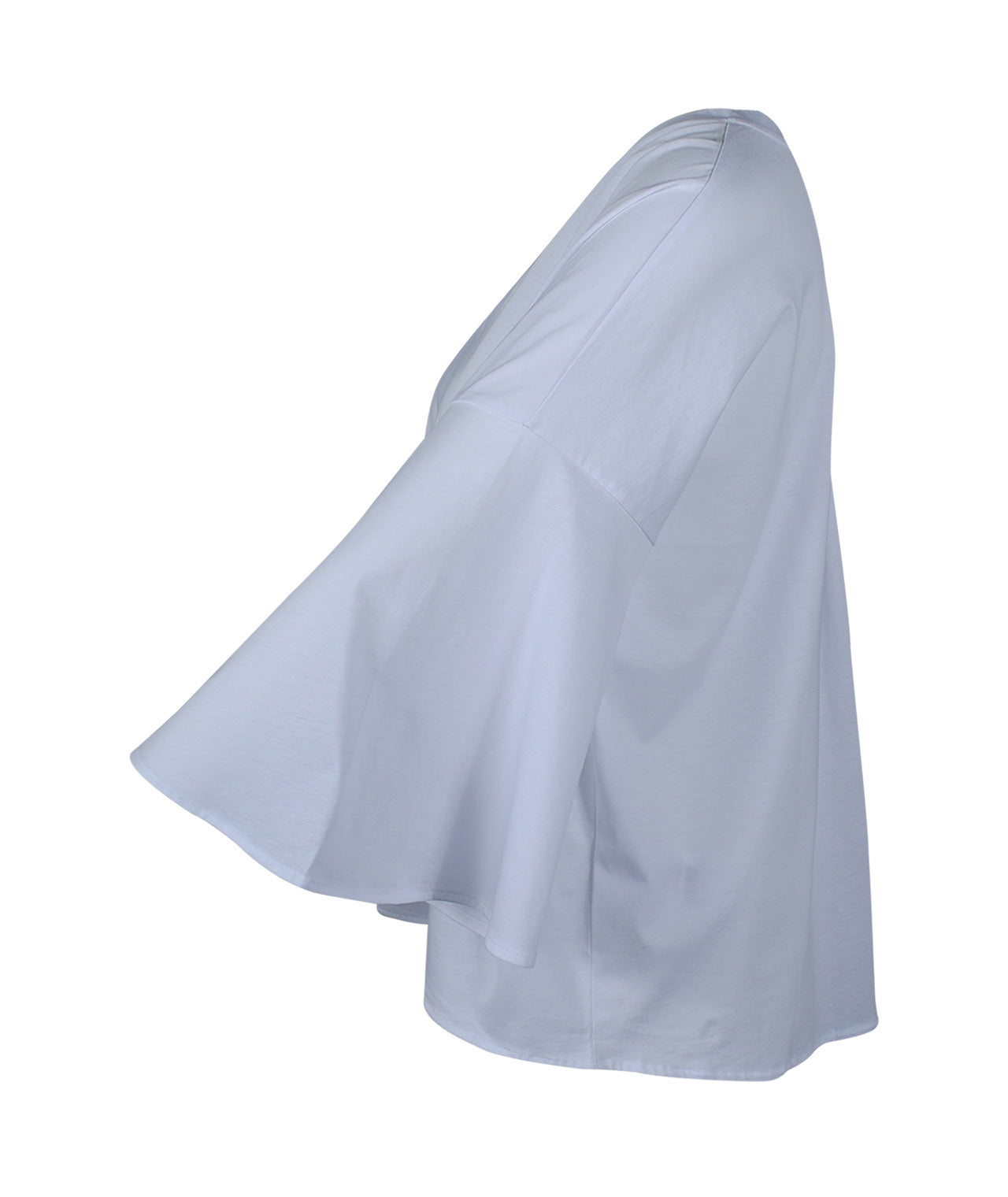 Volant-Shirt Belia | weiß