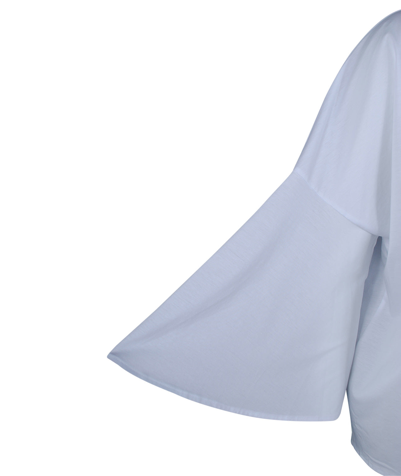 Volant-Shirt Belia | weiß