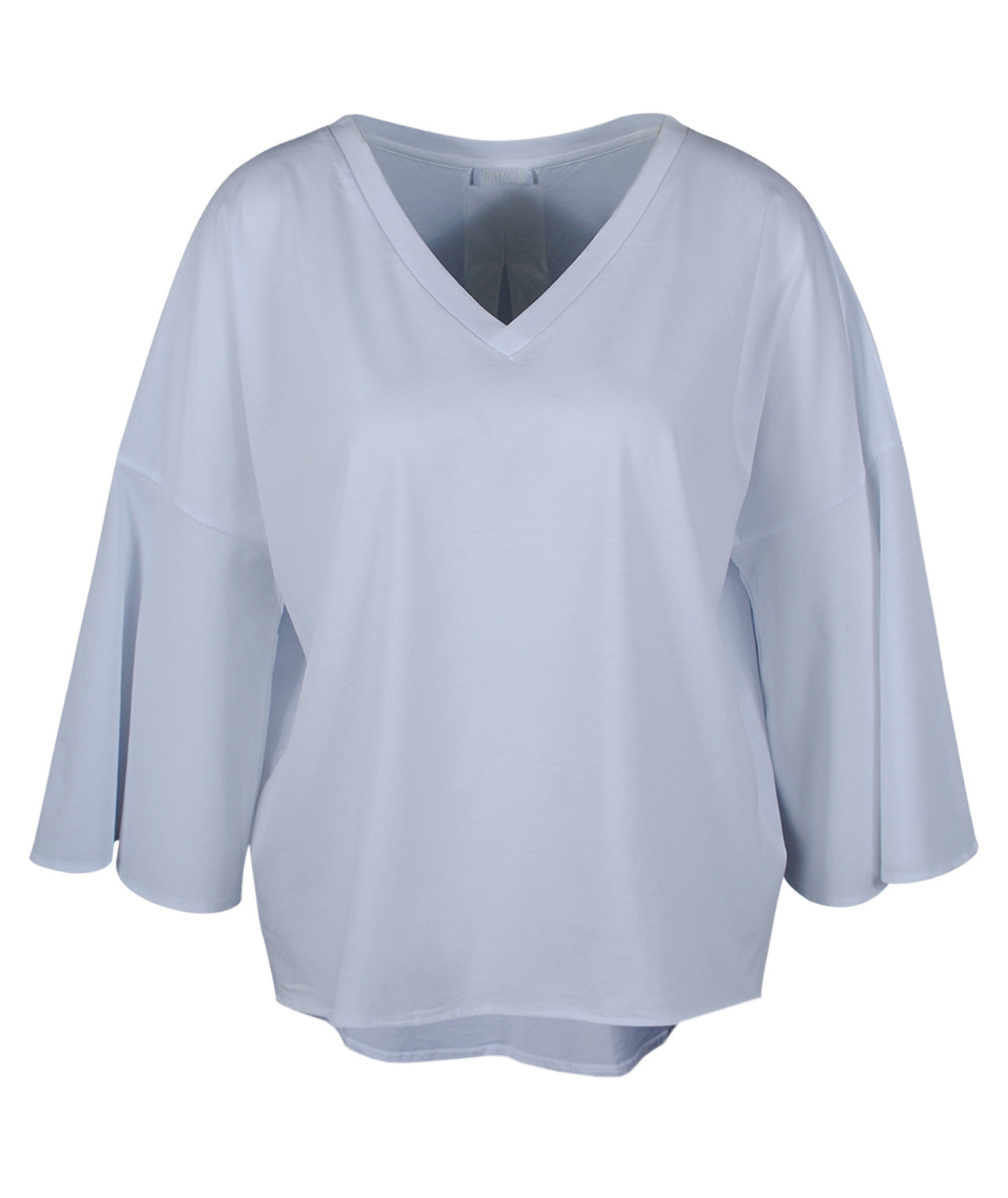 Volant-Shirt Belia | weiß