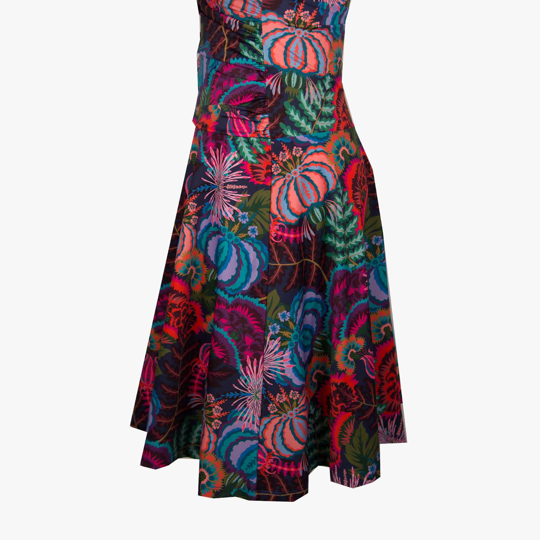 Ellen Eisemann Jerseykleid Flowerprint | multicolor