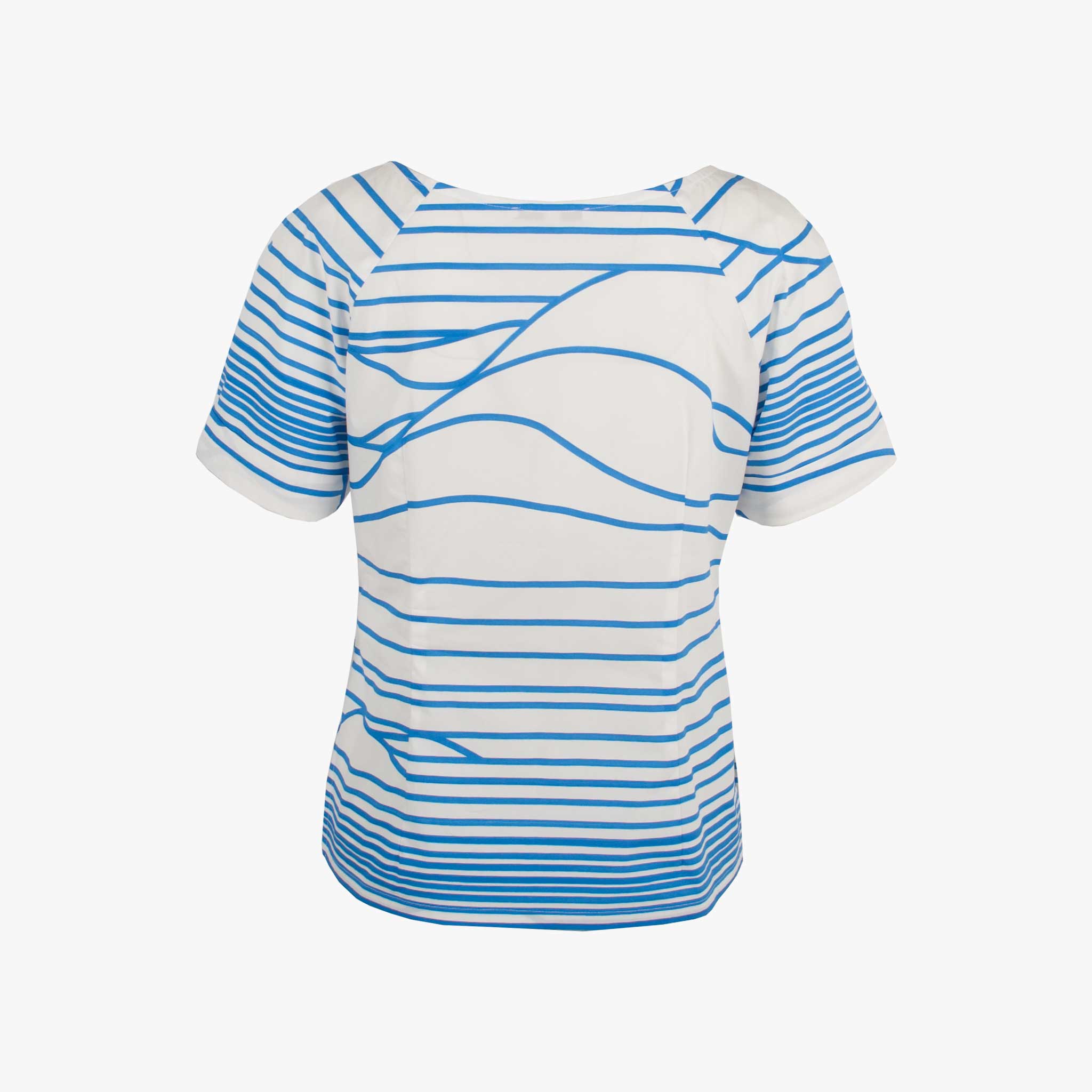 Ellen Eisemann Bluse Print Frey | blau
