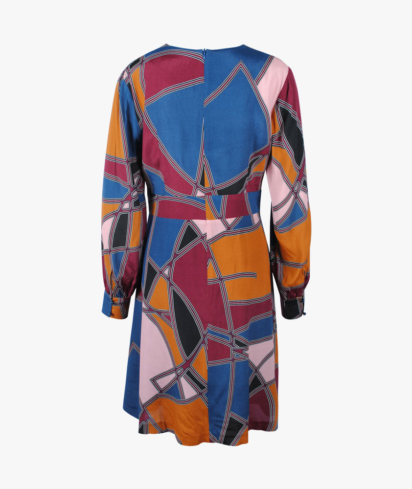 Kleid Grafikprint | multicolor