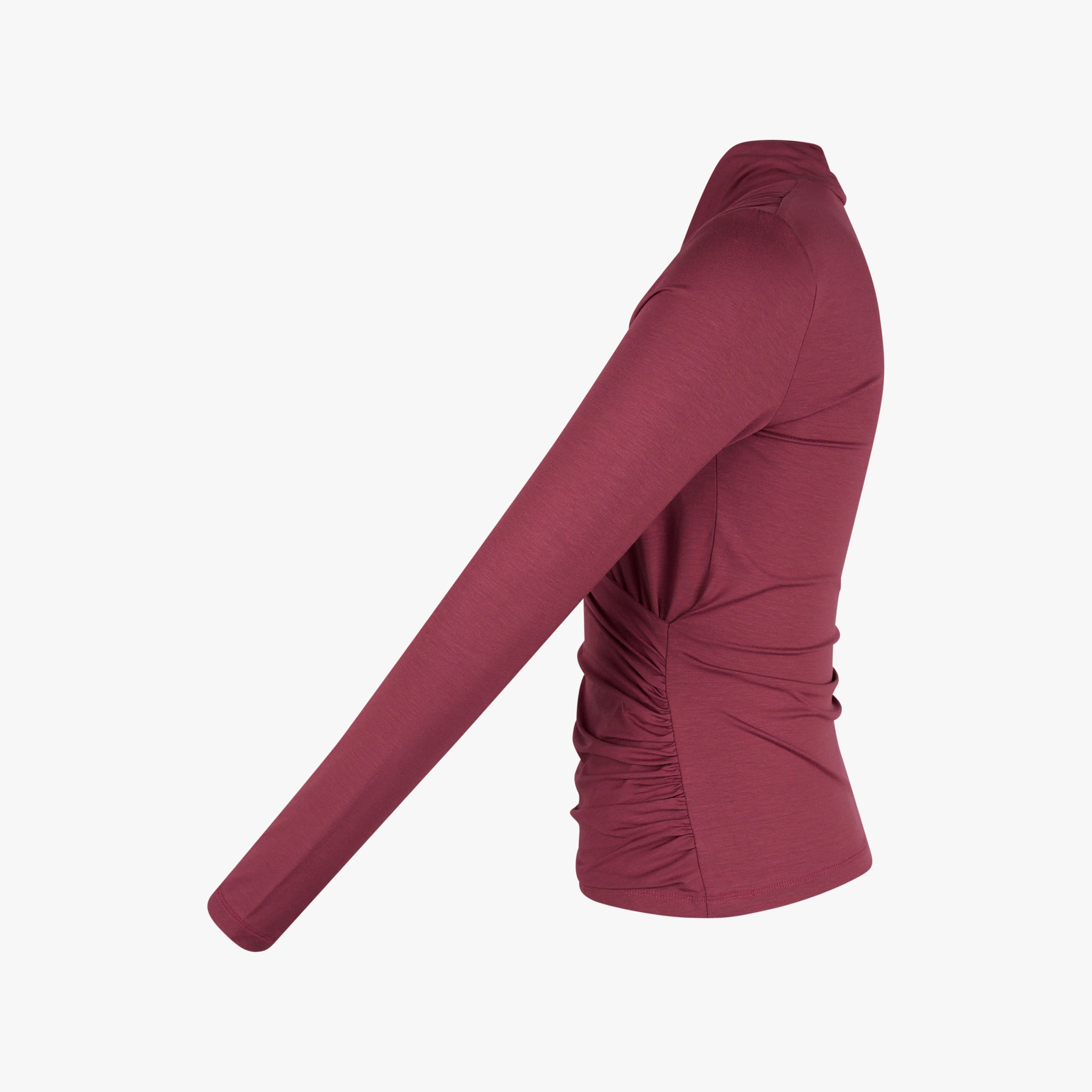 Ellen Eisemann Shirt Wickeloptik Viola | rose