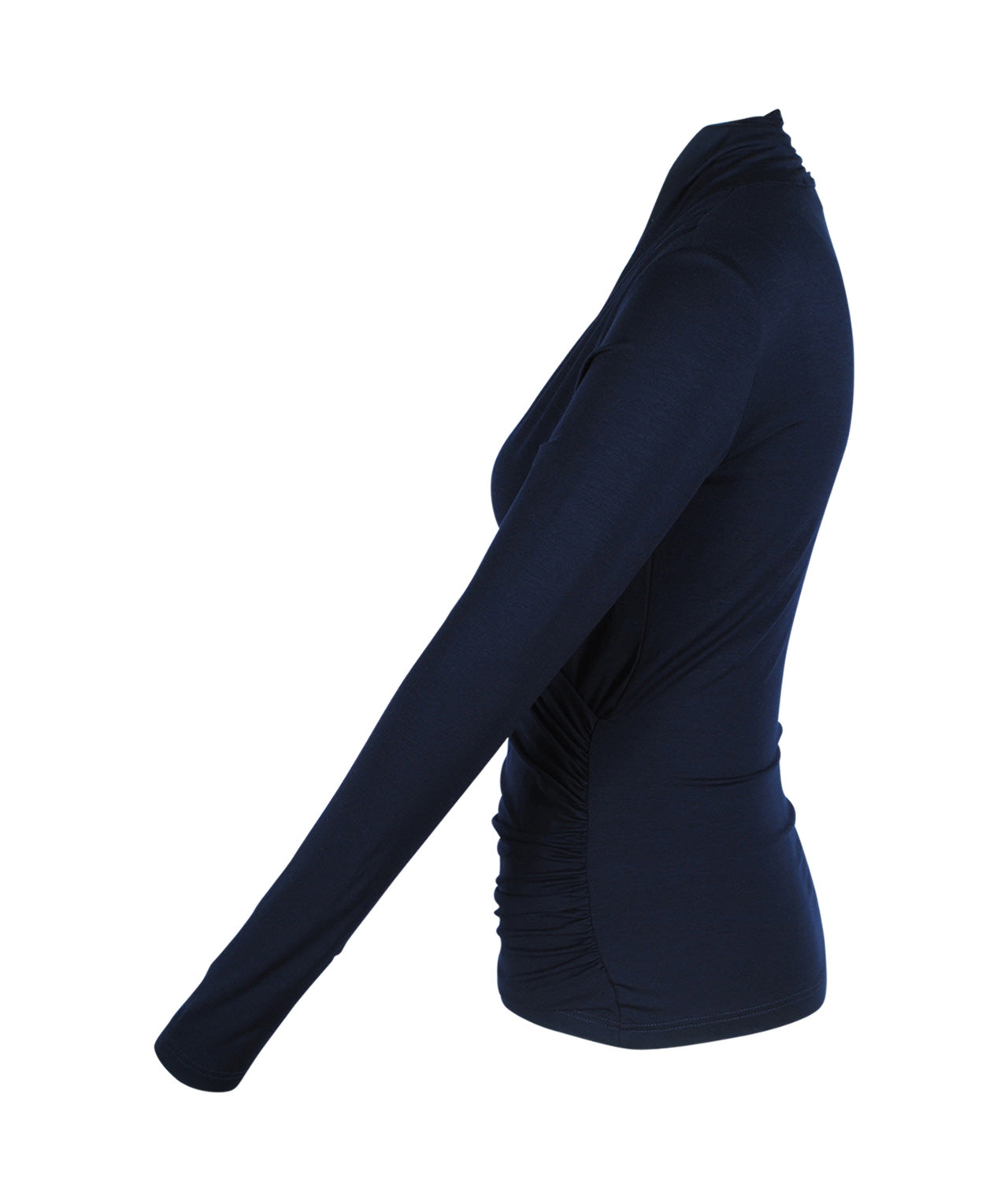 Wickelshirt Viola | nachtblau
