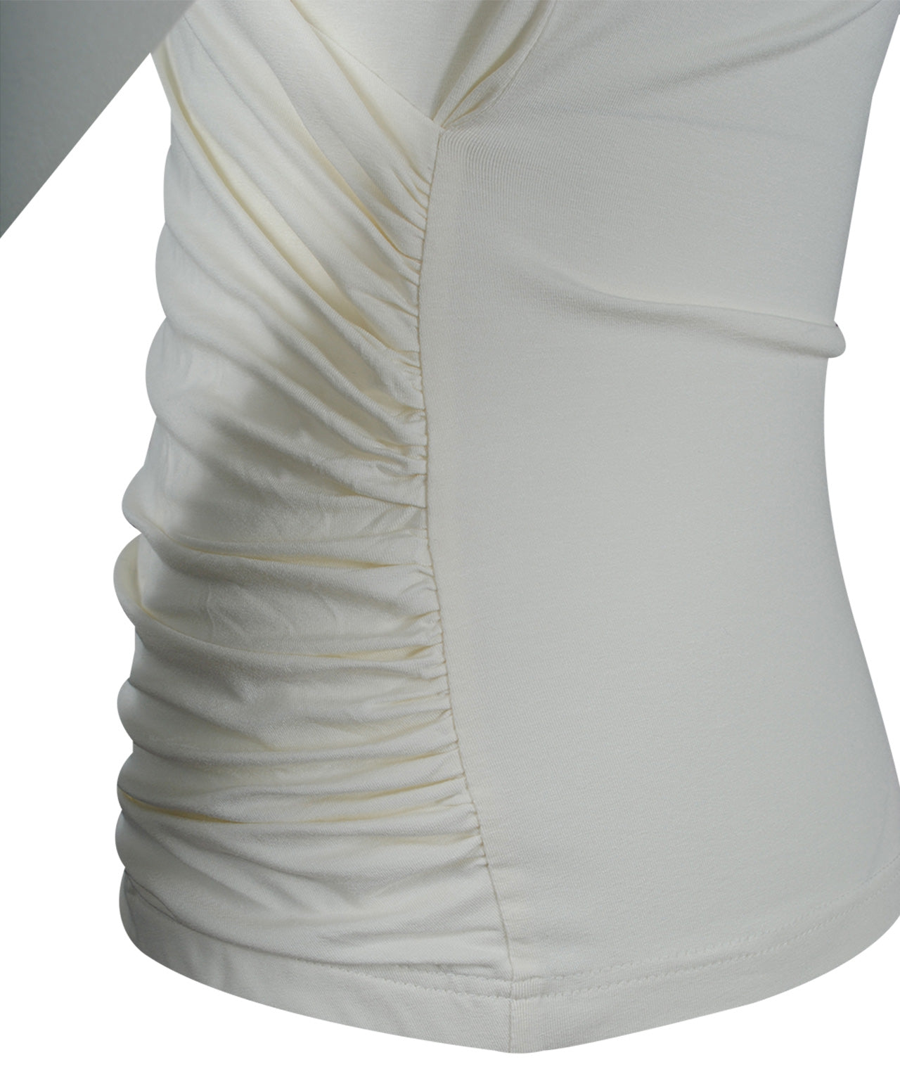 Wickelshirt Viola | offwhite