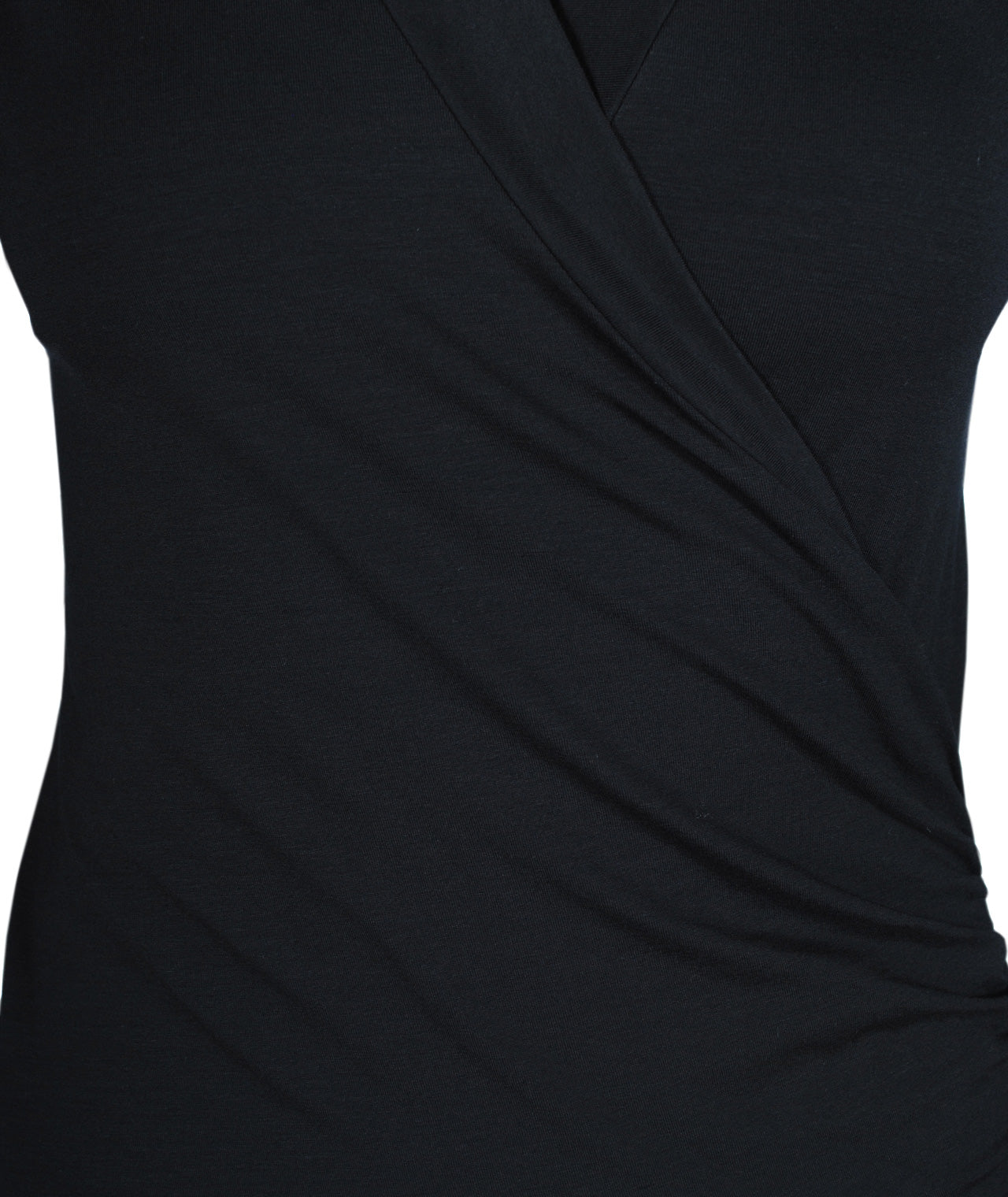 Wickelshirt Viola | schwarz