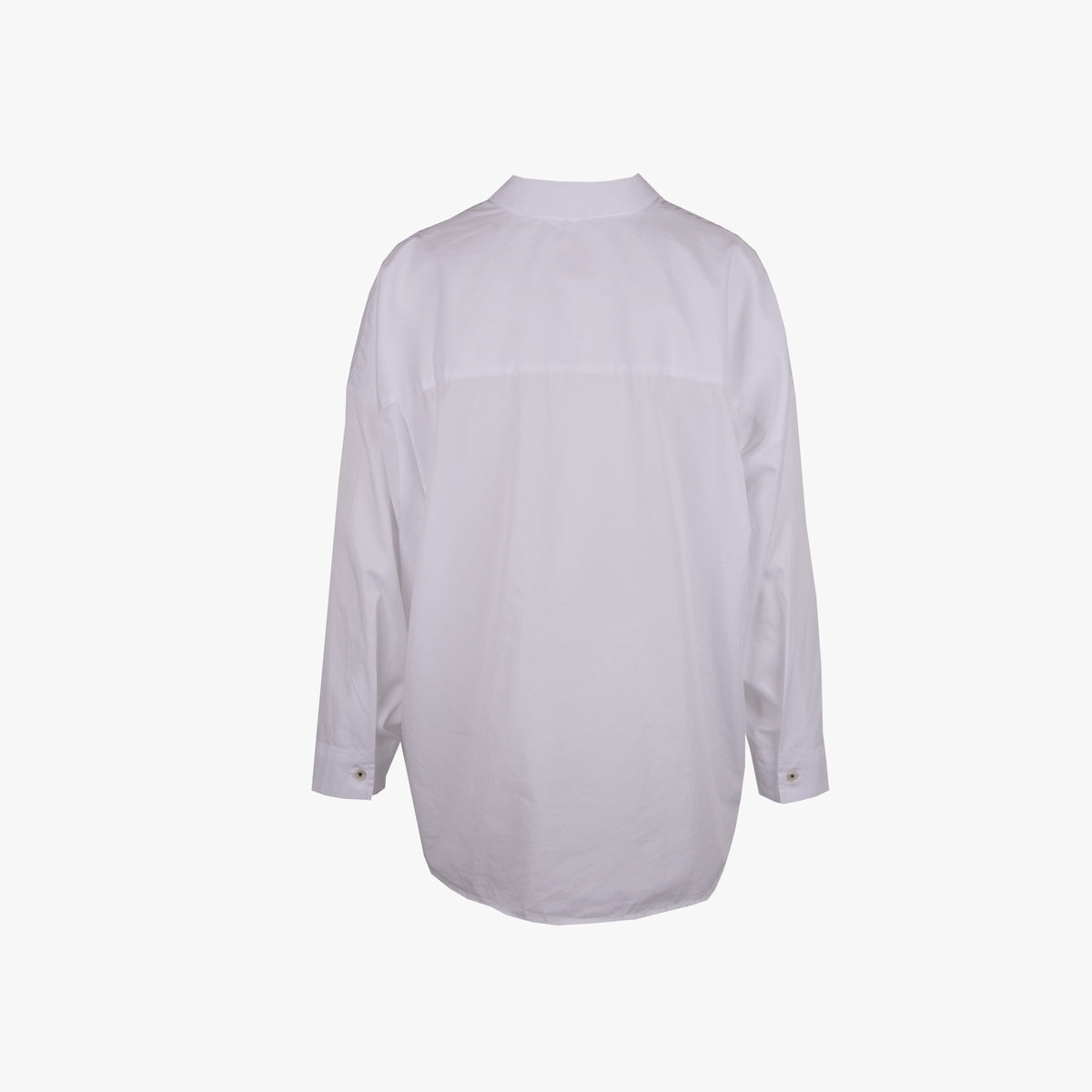 Fil Noir Bluse uni Heike | weiß